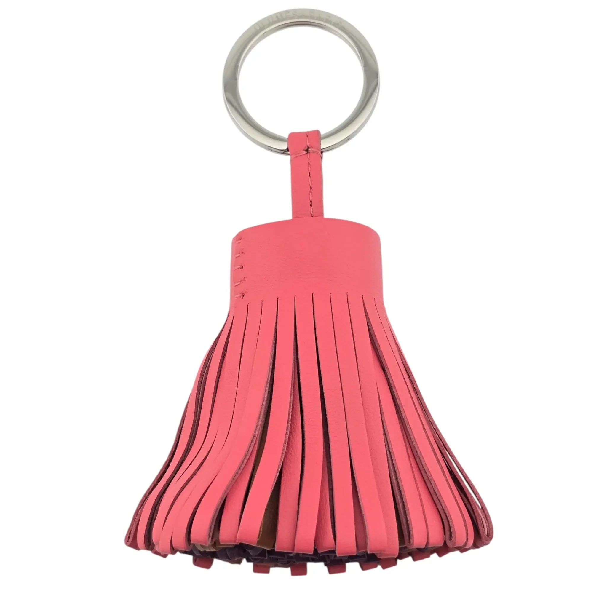 Hermes Carmen Key Ring Rose Azalee HERMES