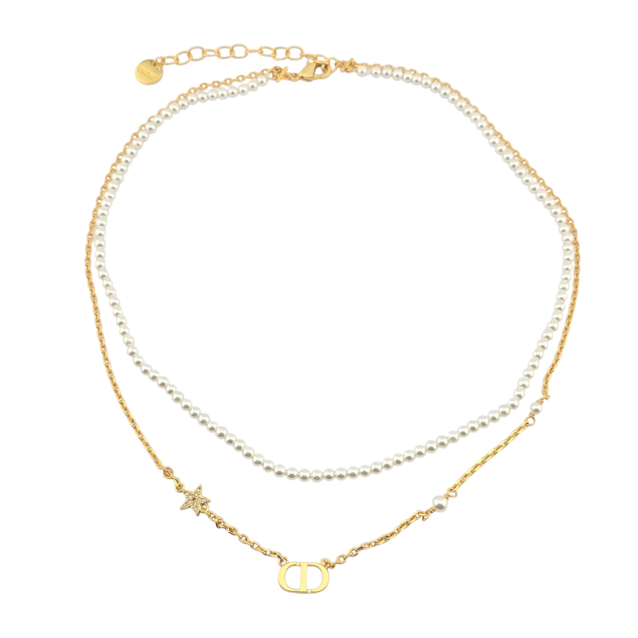 Christian Dior DiorPetit CD Necklace