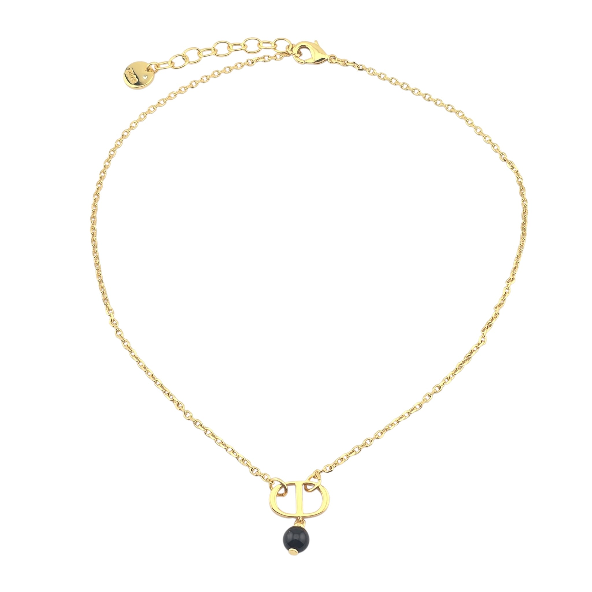 Christian Dior Petit CD Necklace