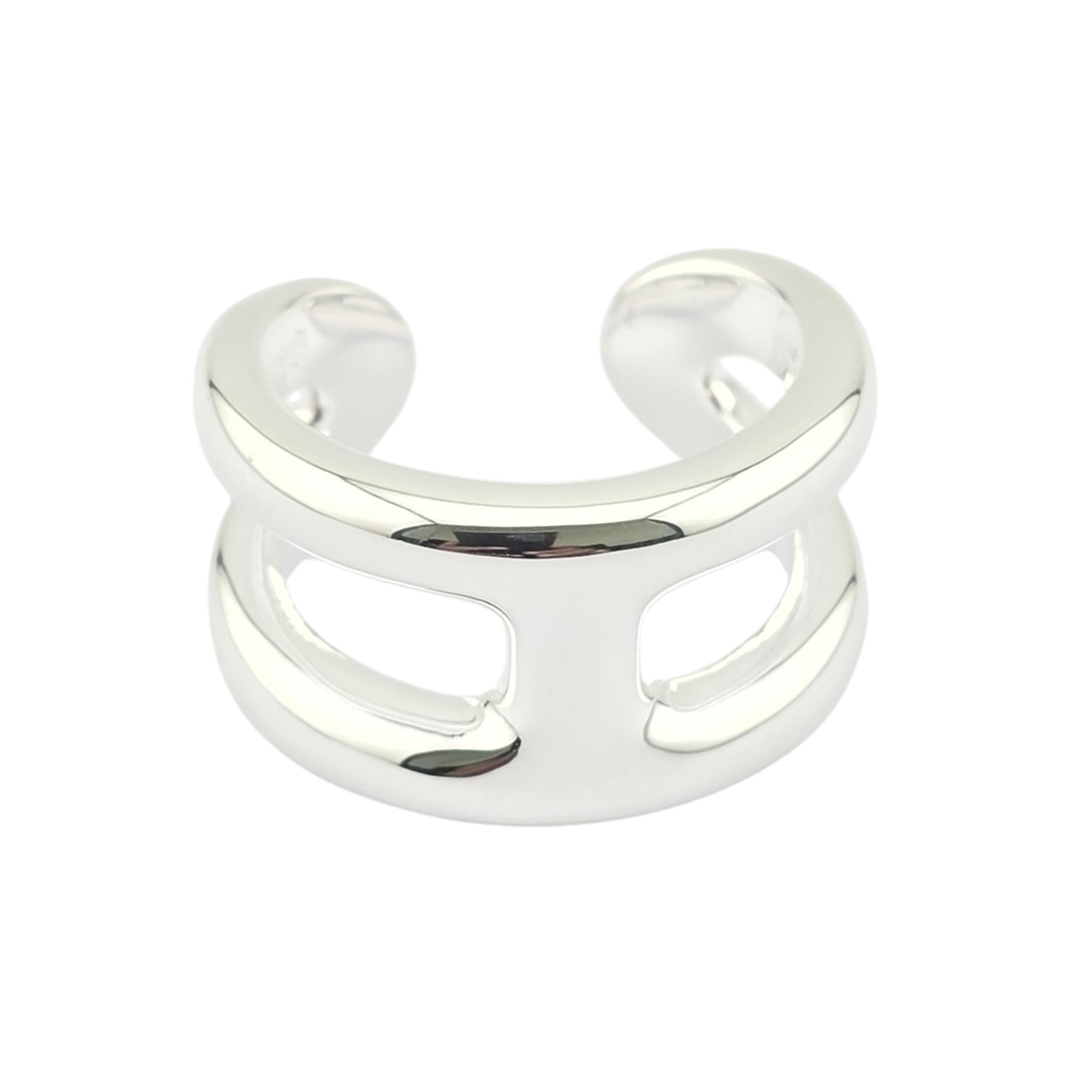 Hermes Osmose Silver 925 Ring Small
