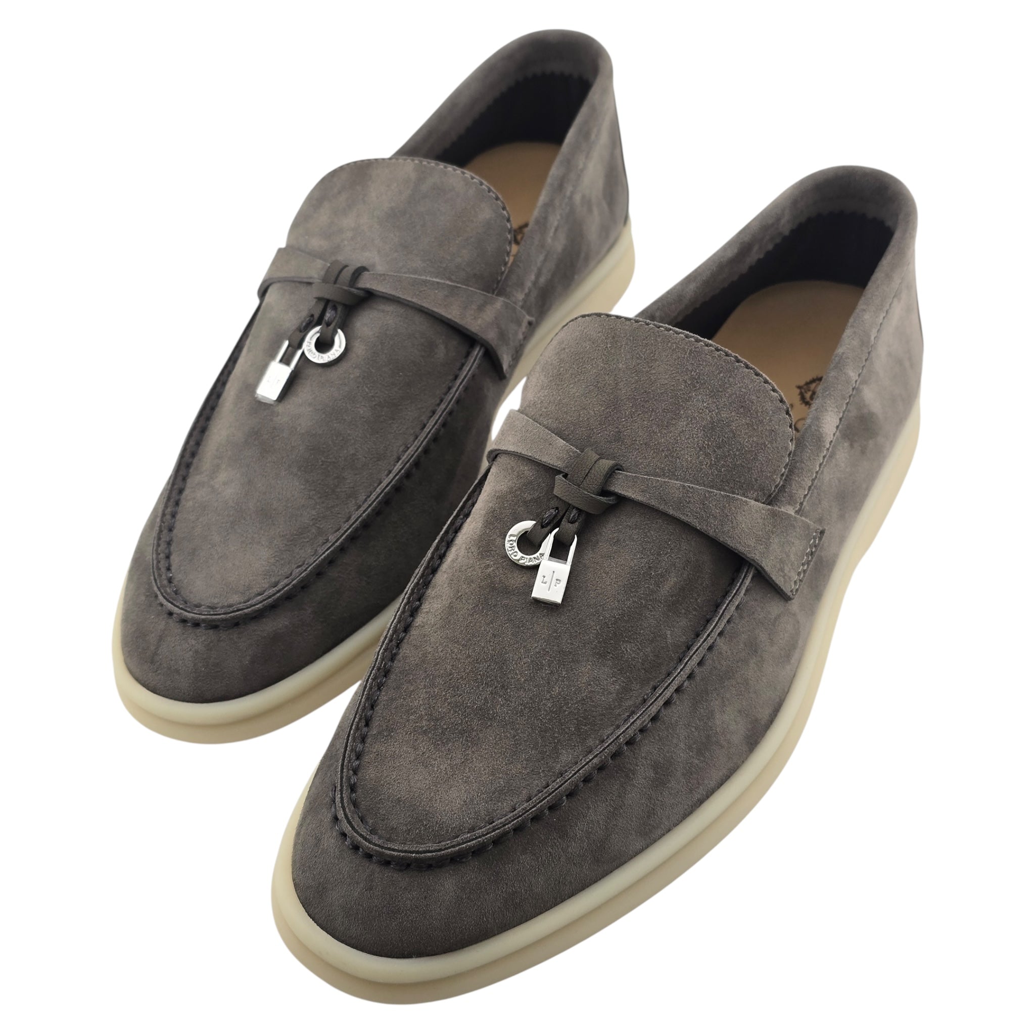 Loro Piana Summer Charms Walk Loafer - Rain Drops - 38