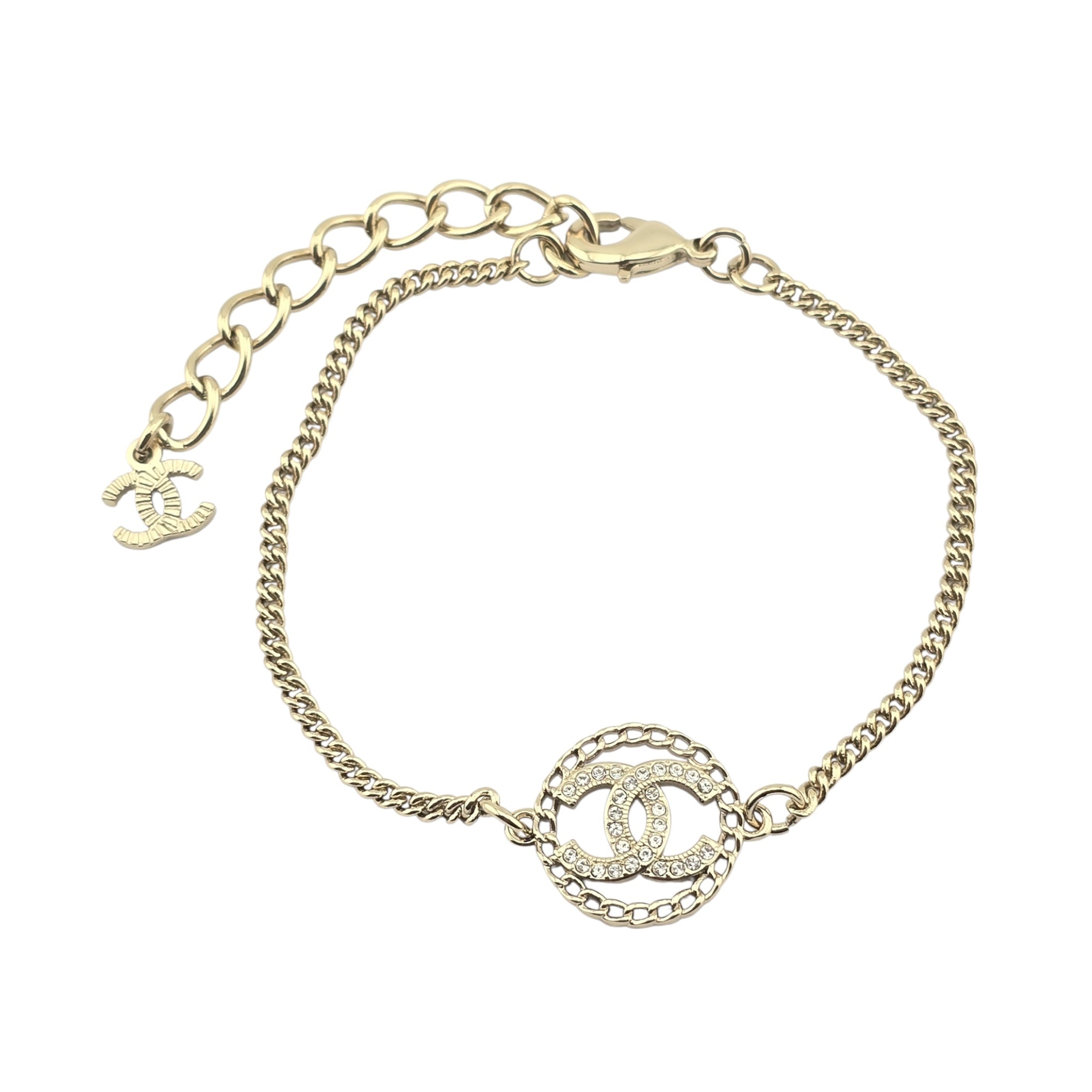 Chanel CC Round Pendant Bracelet 2025 CHANEL