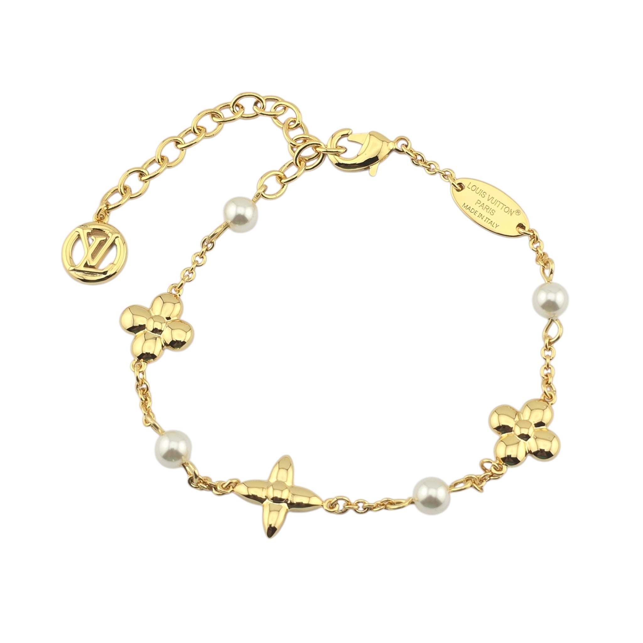Louis Vuitton LV Louisa Gold Bracelet LOUIS VUITTON