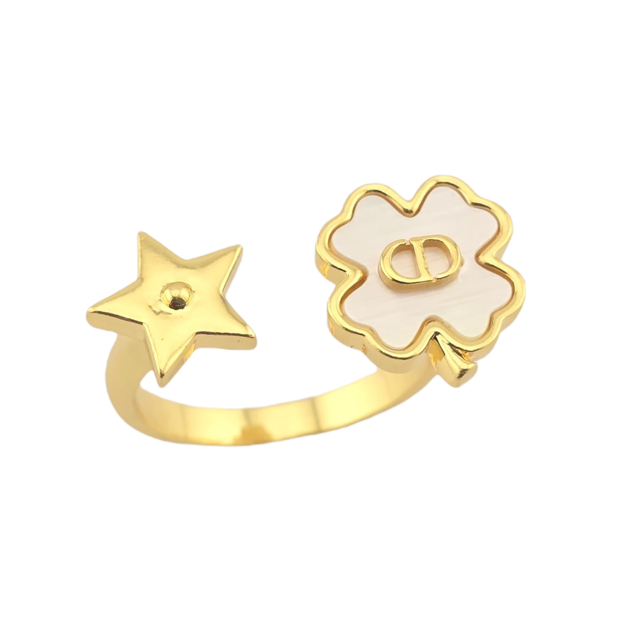 Christian Dior CD Destiny Gold Ring DIOR