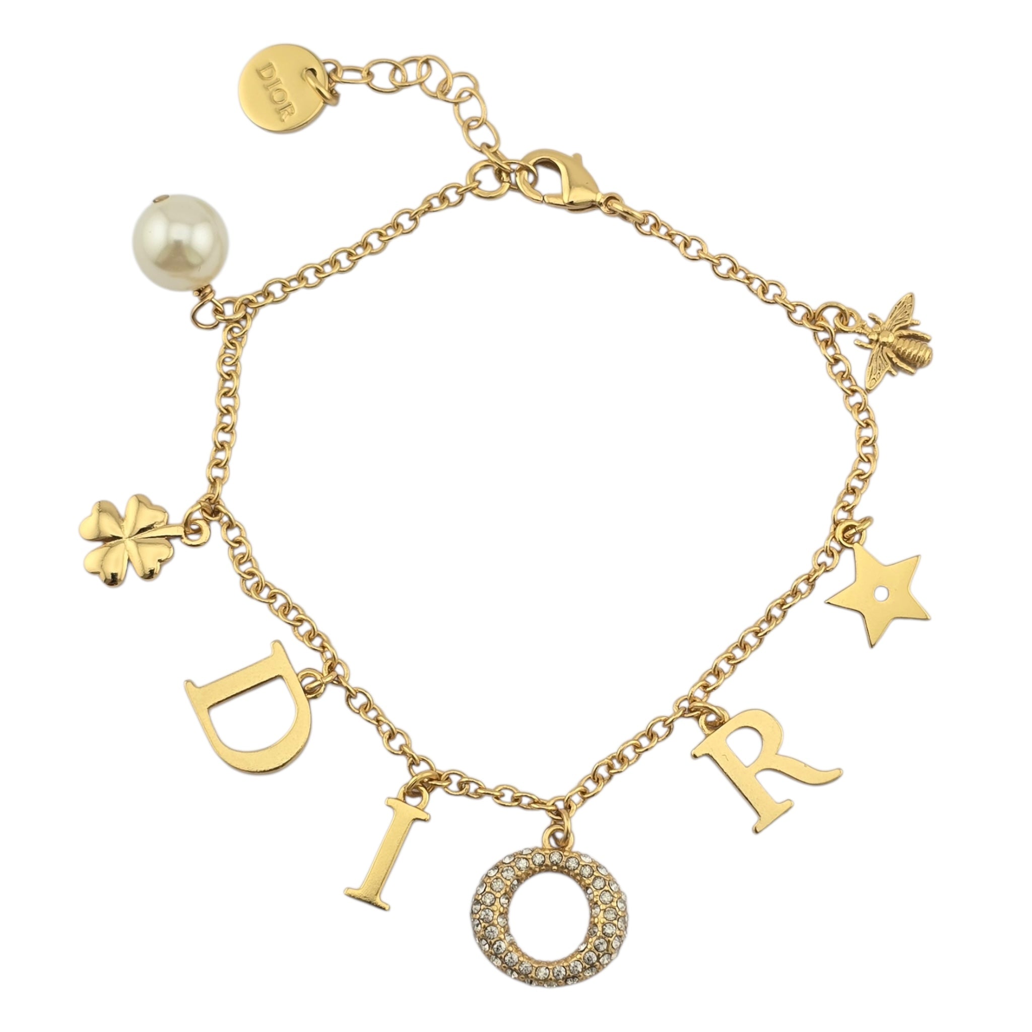 Christian Dior Dio(r)evolution Gold Charm Bracelet DIOR