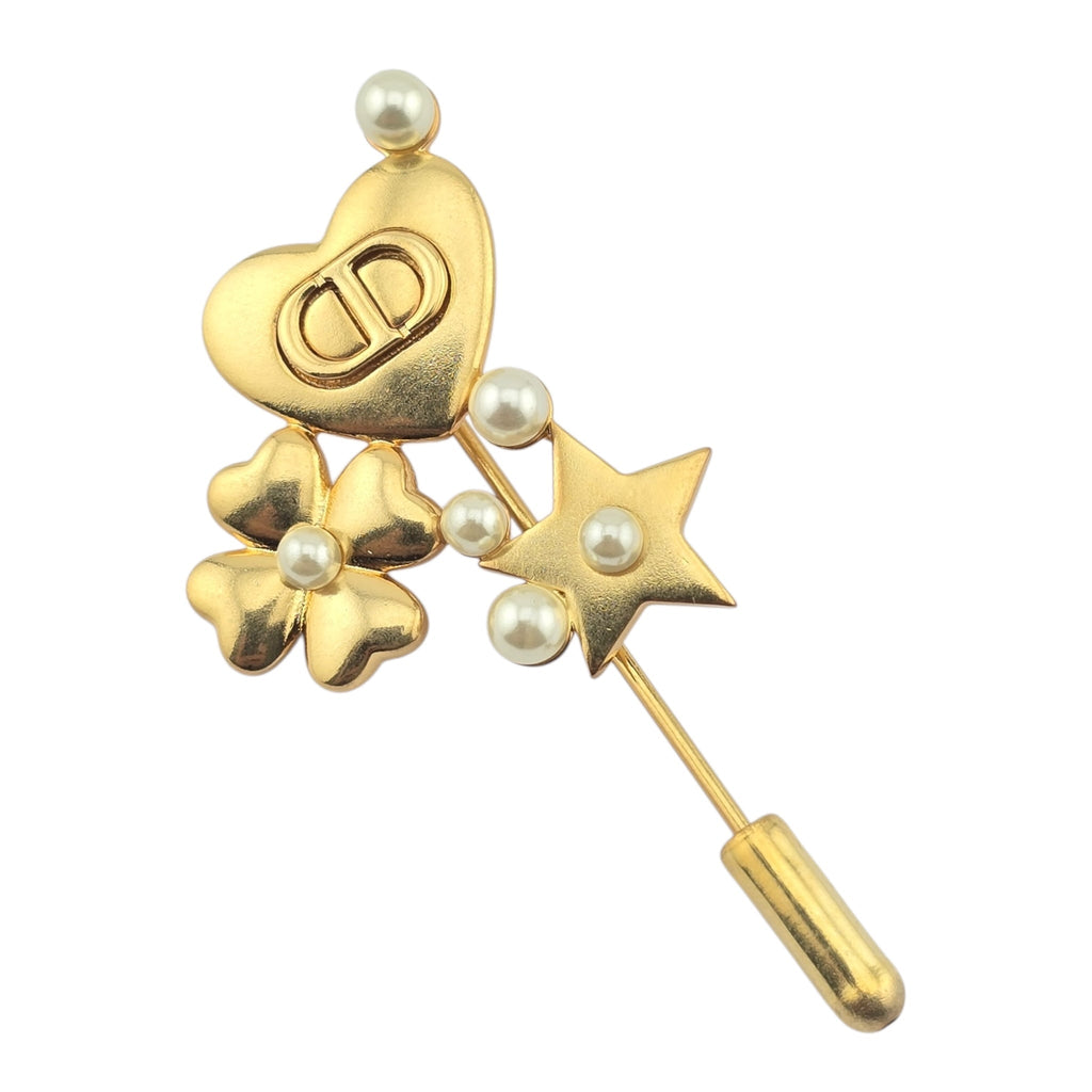 Christian Dior Lucky Dior Brooch DIOR