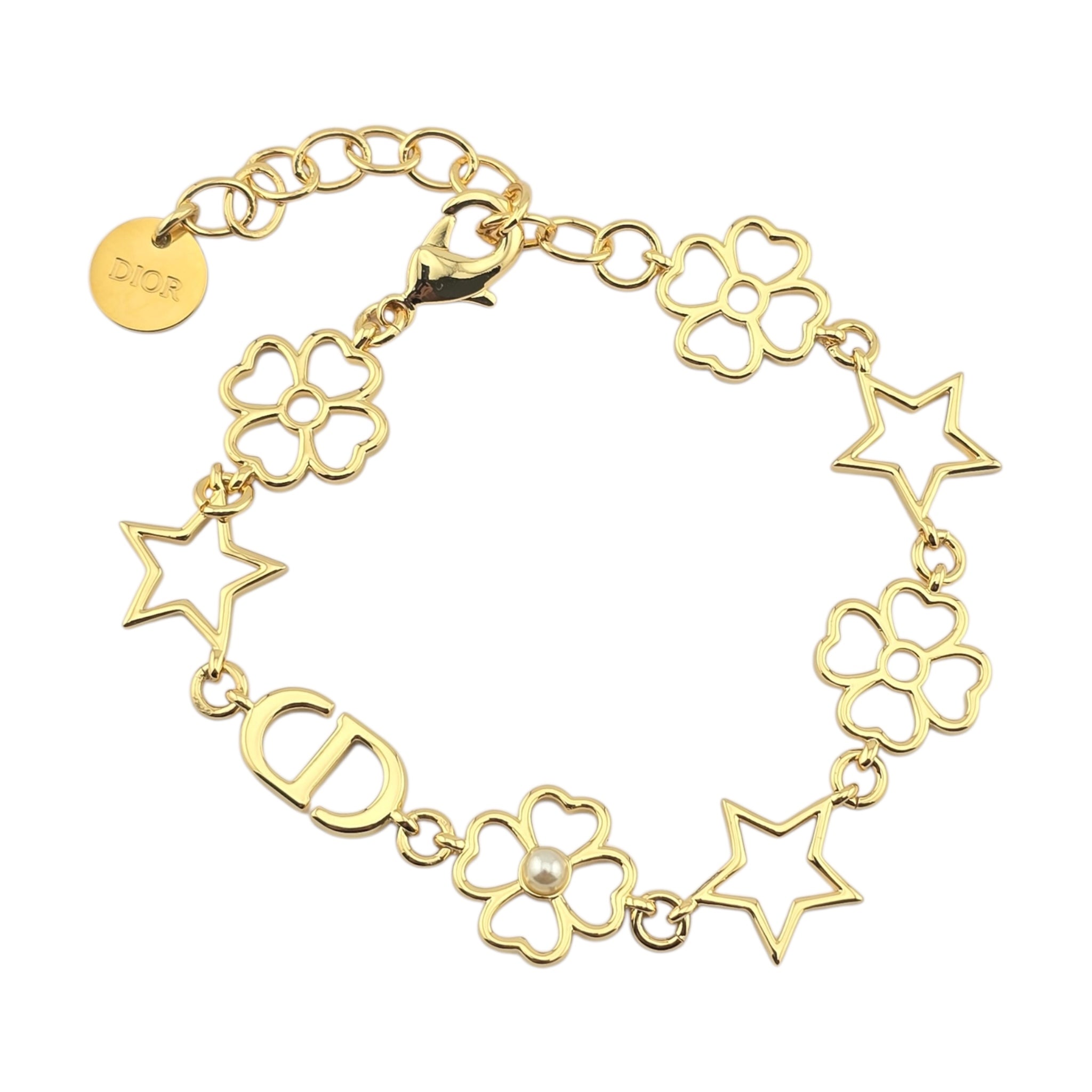 Christian Dior CD Lucky Lace Bracelet DIOR