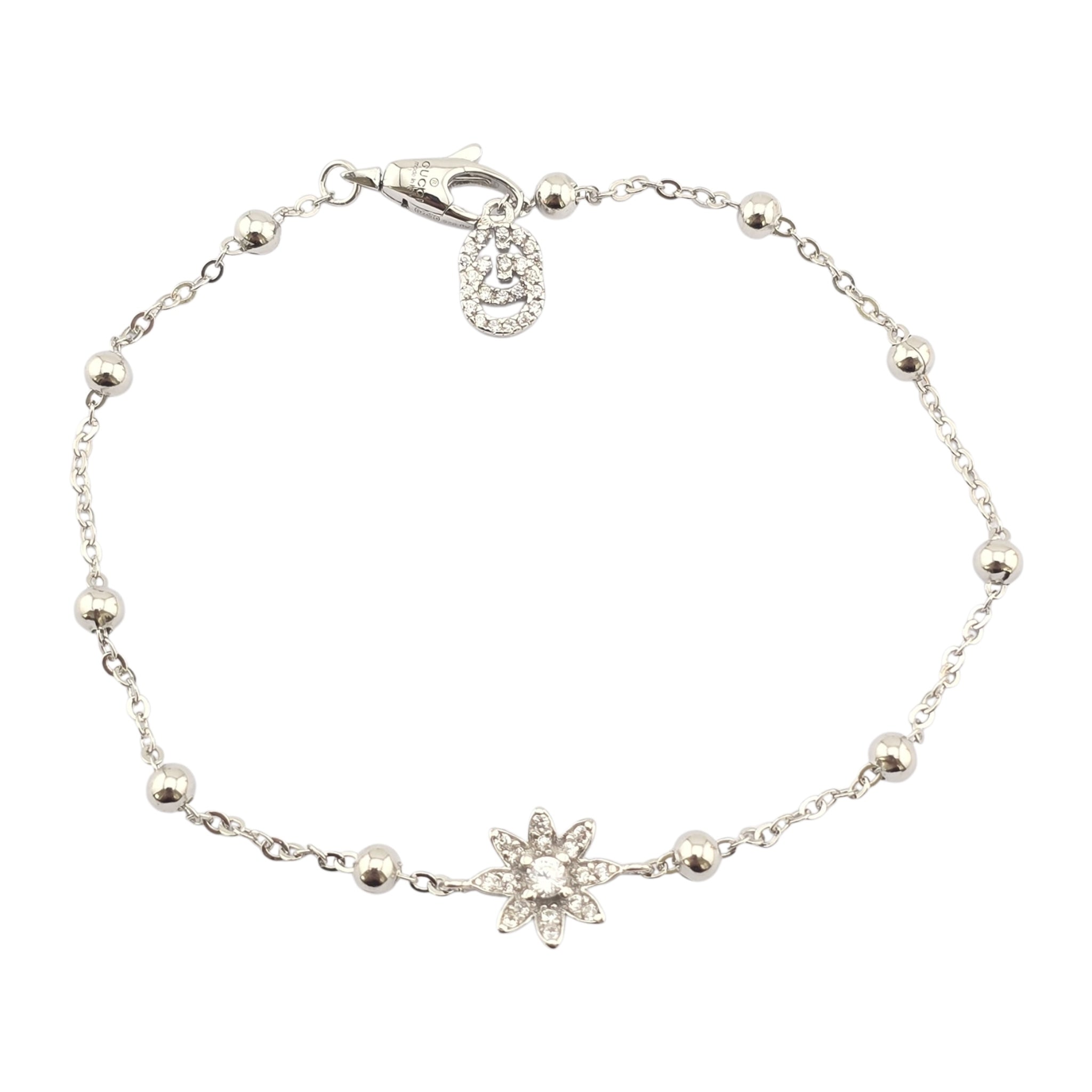 GUCCI Flora Sterling Silver Bracelet GUCCI