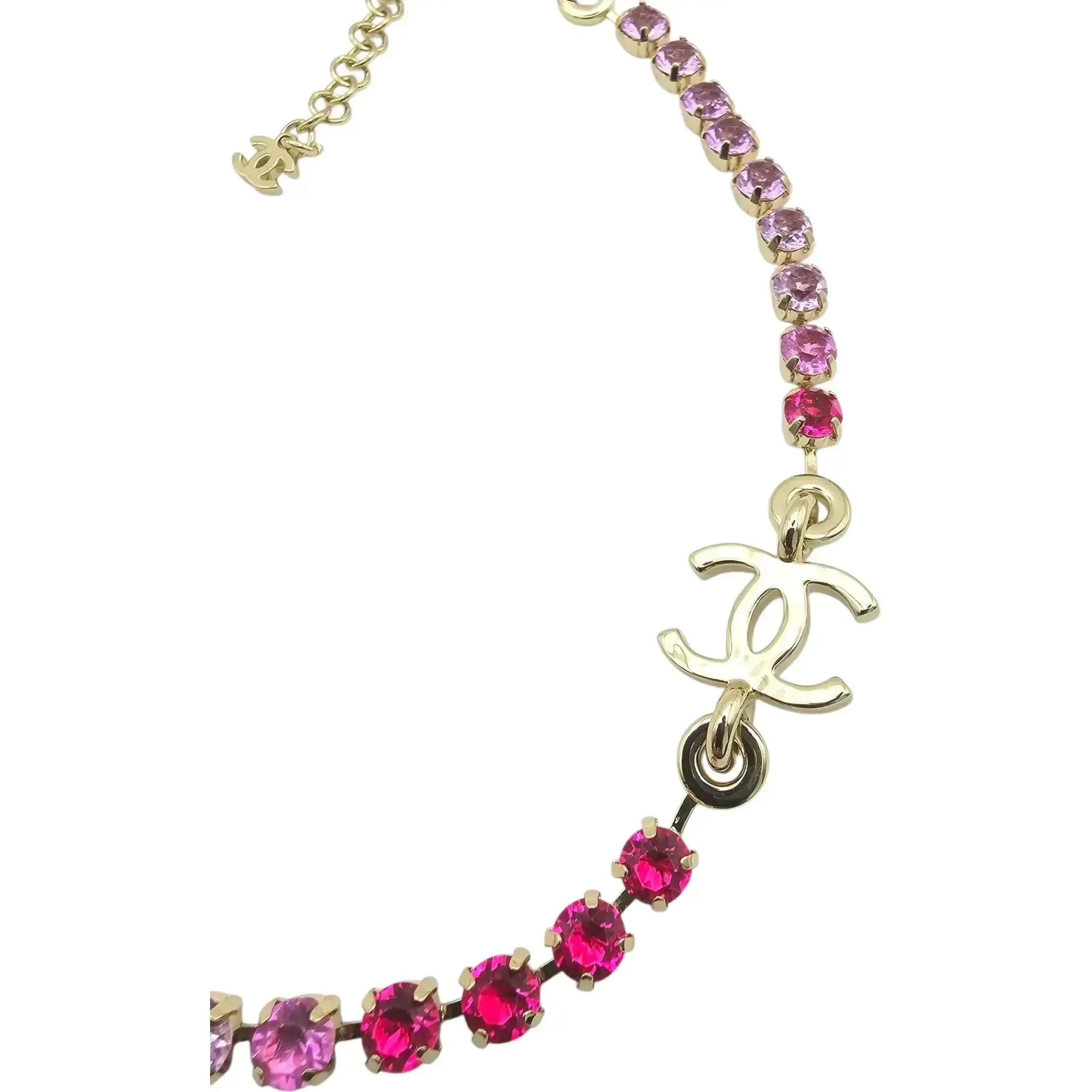 Chanel CC 2024 Choker Necklace Multicoloured CHANEL