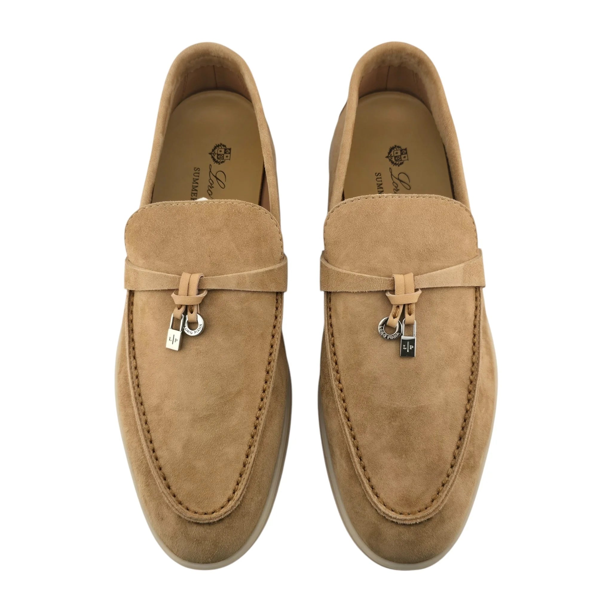 Loro Piana Summer Charms Walk Loafer - Brown - 40 LORO PIANA