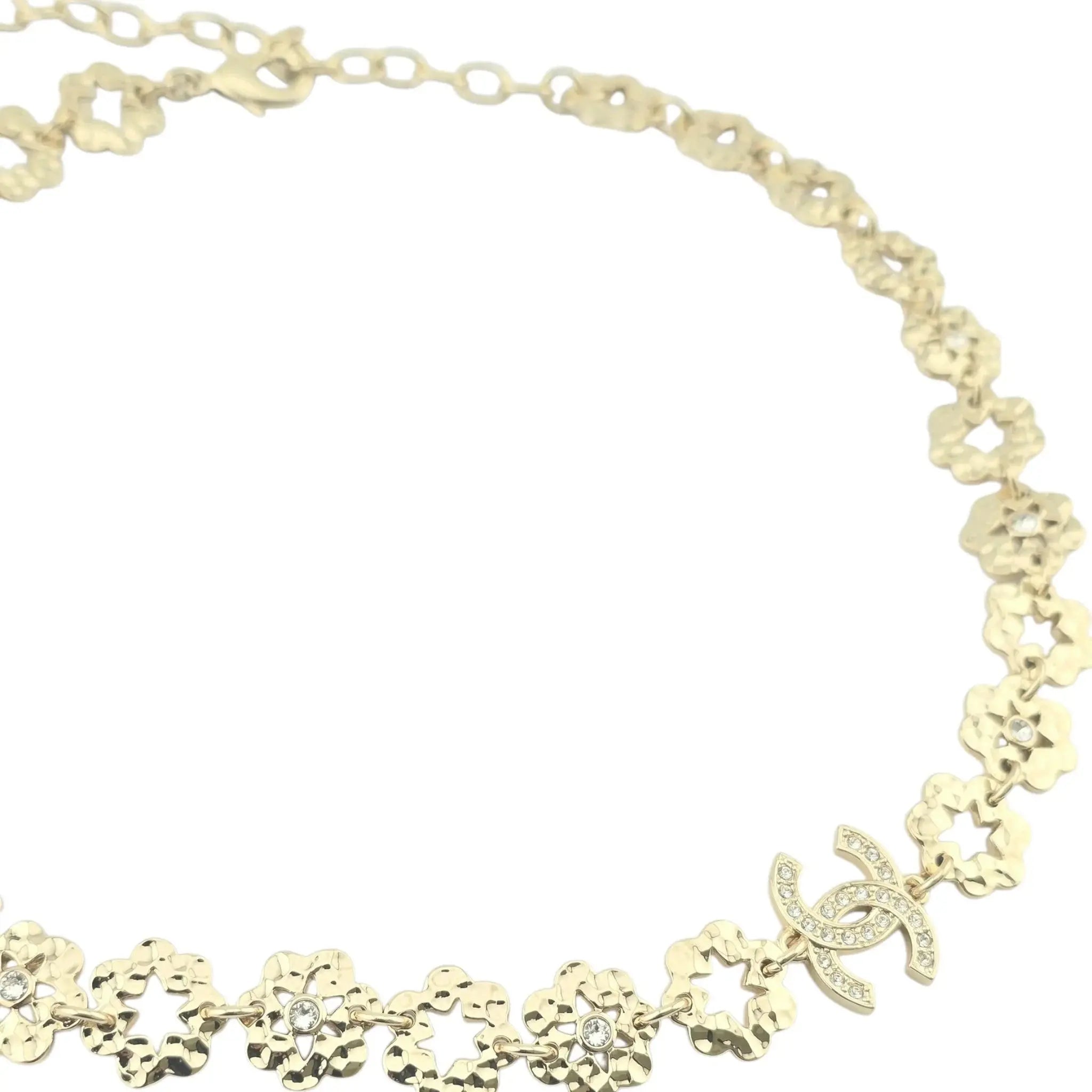 Chanel CC Gold Choker Necklace 2025 CHANEL