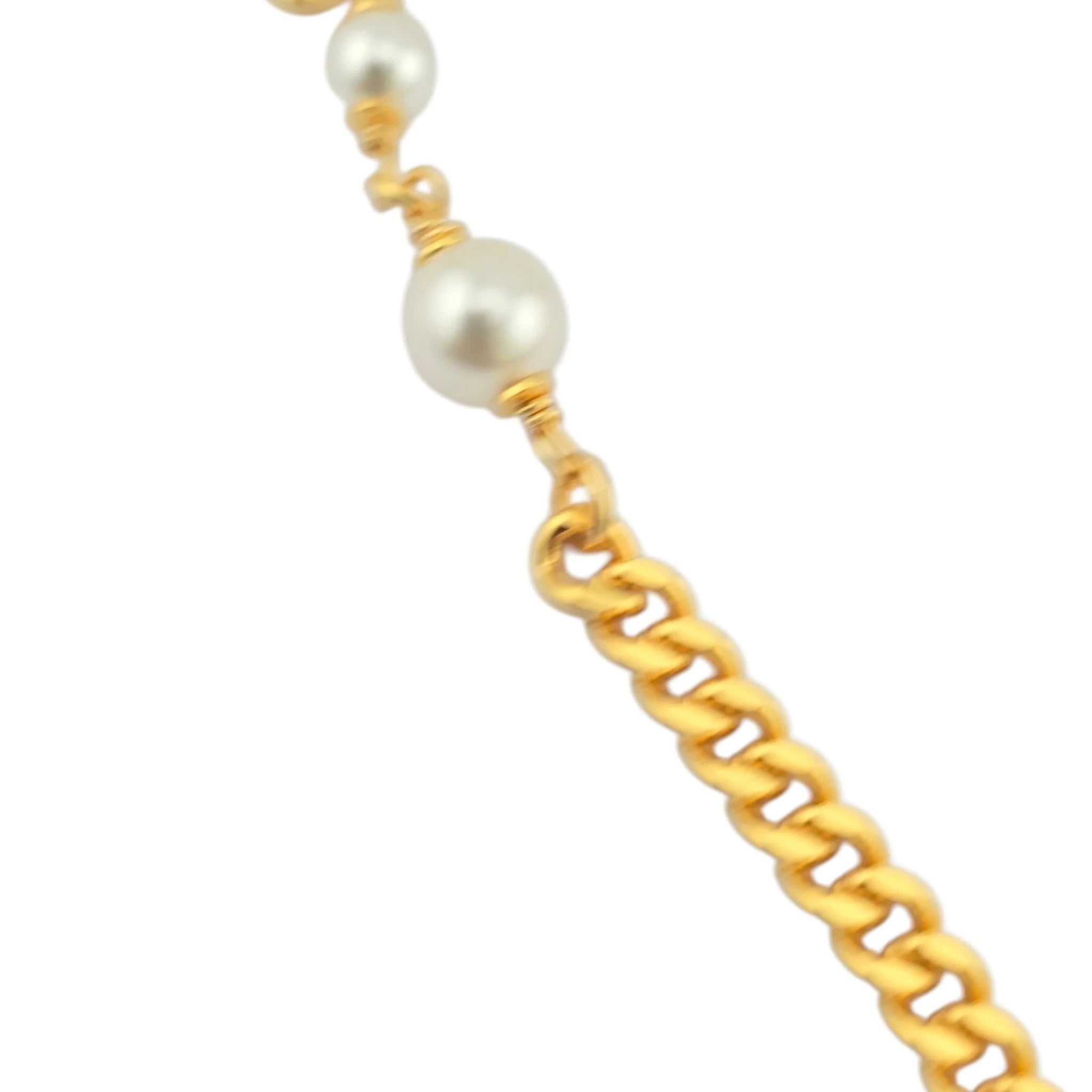 Chanel CC 3 Lion Pendant Gold Necklace 2022 CHANEL