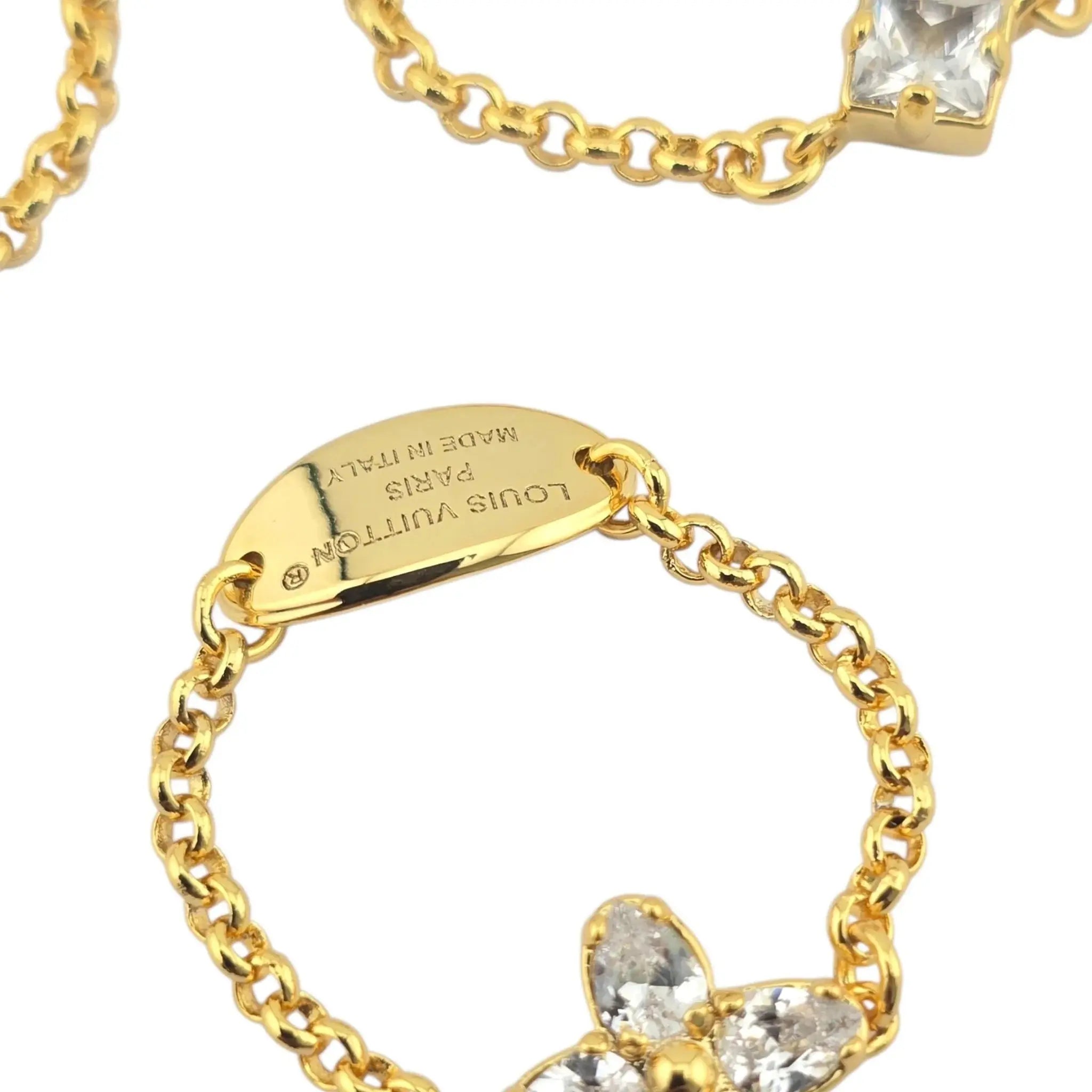 Louis Vuitton LV Lady Ring Set Gold LOUIS VUITTON