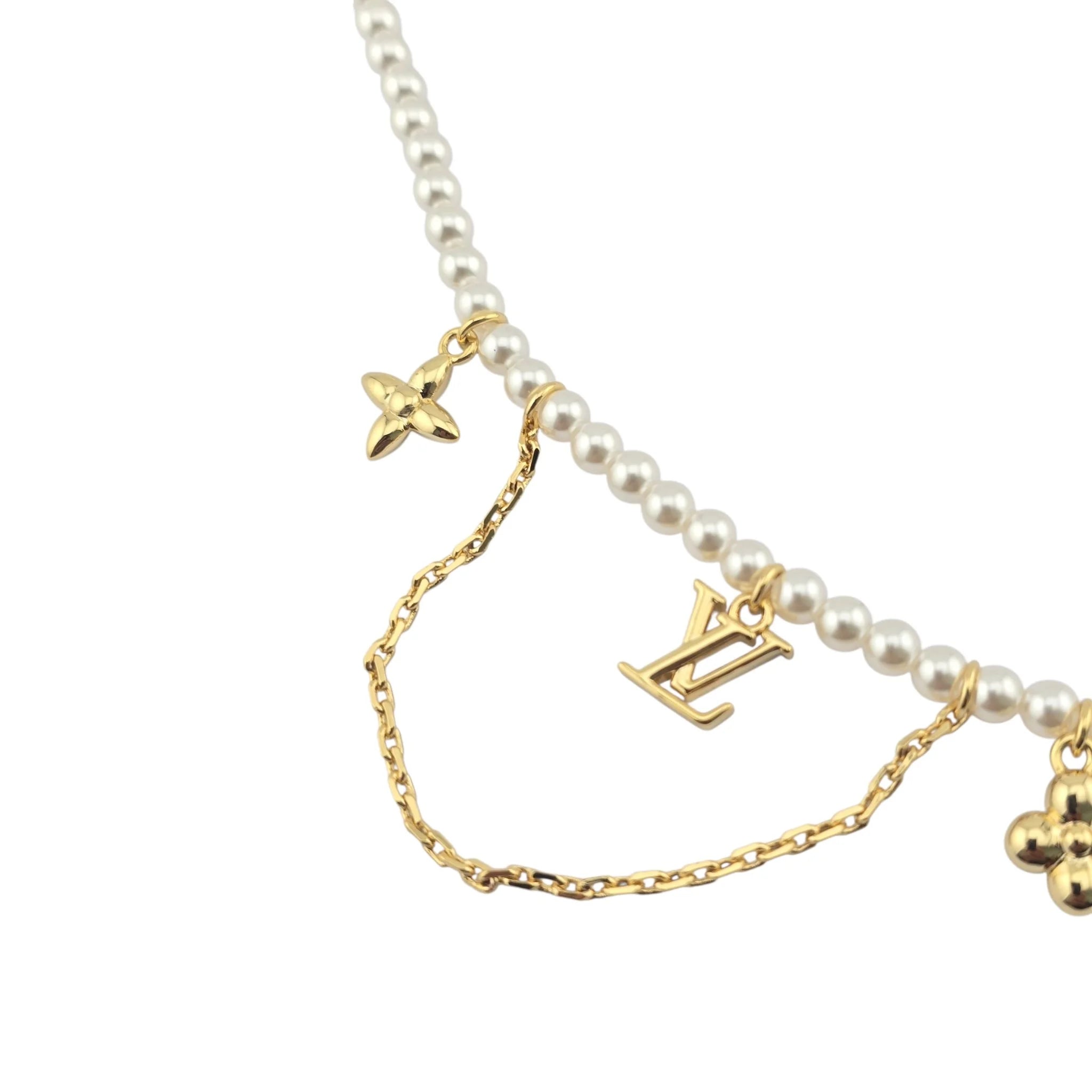 Louis Vuitton LV Blooming Pearls Necklace LOUIS VUITTON