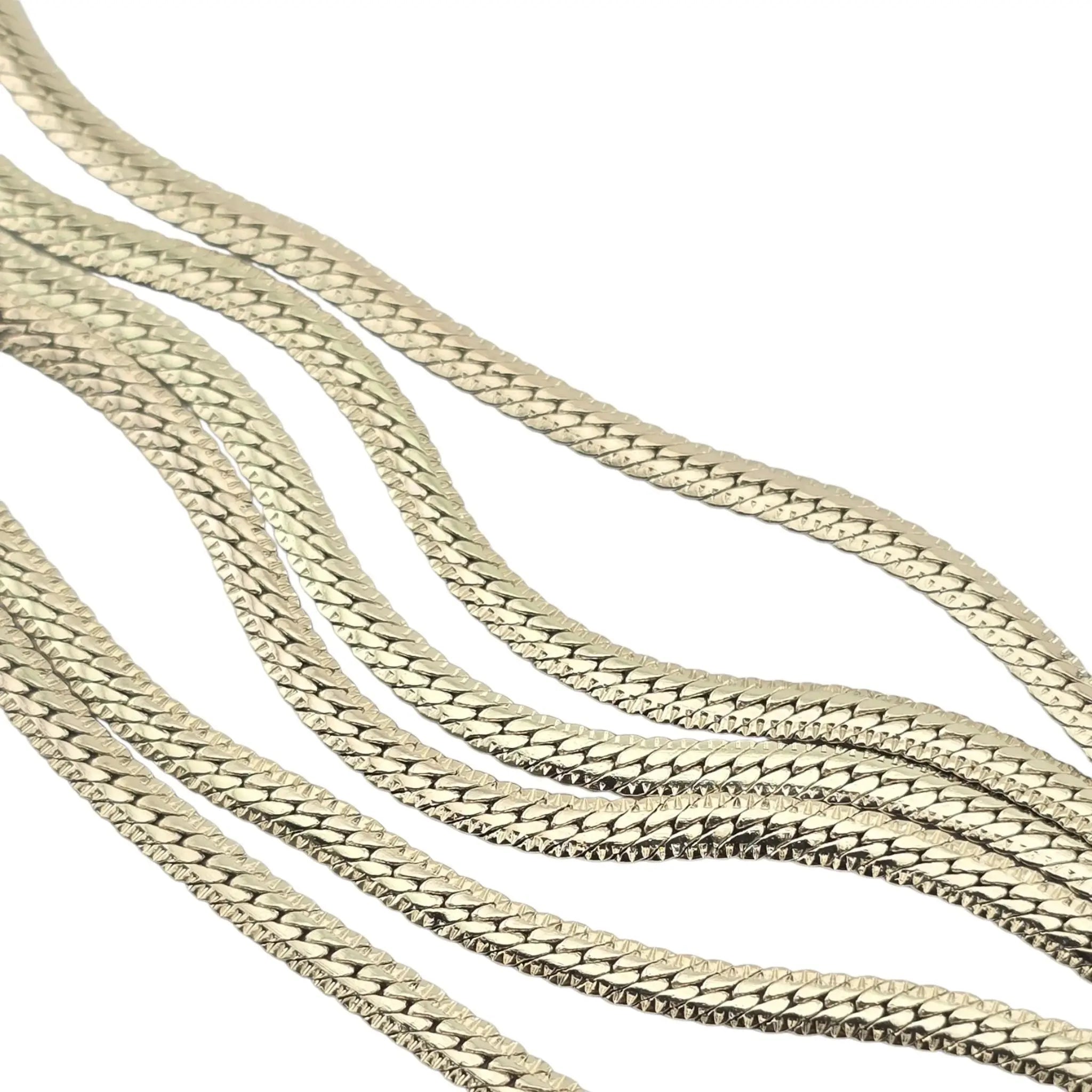 Chanel CC Gold Layer Necklace 2022 CHANEL