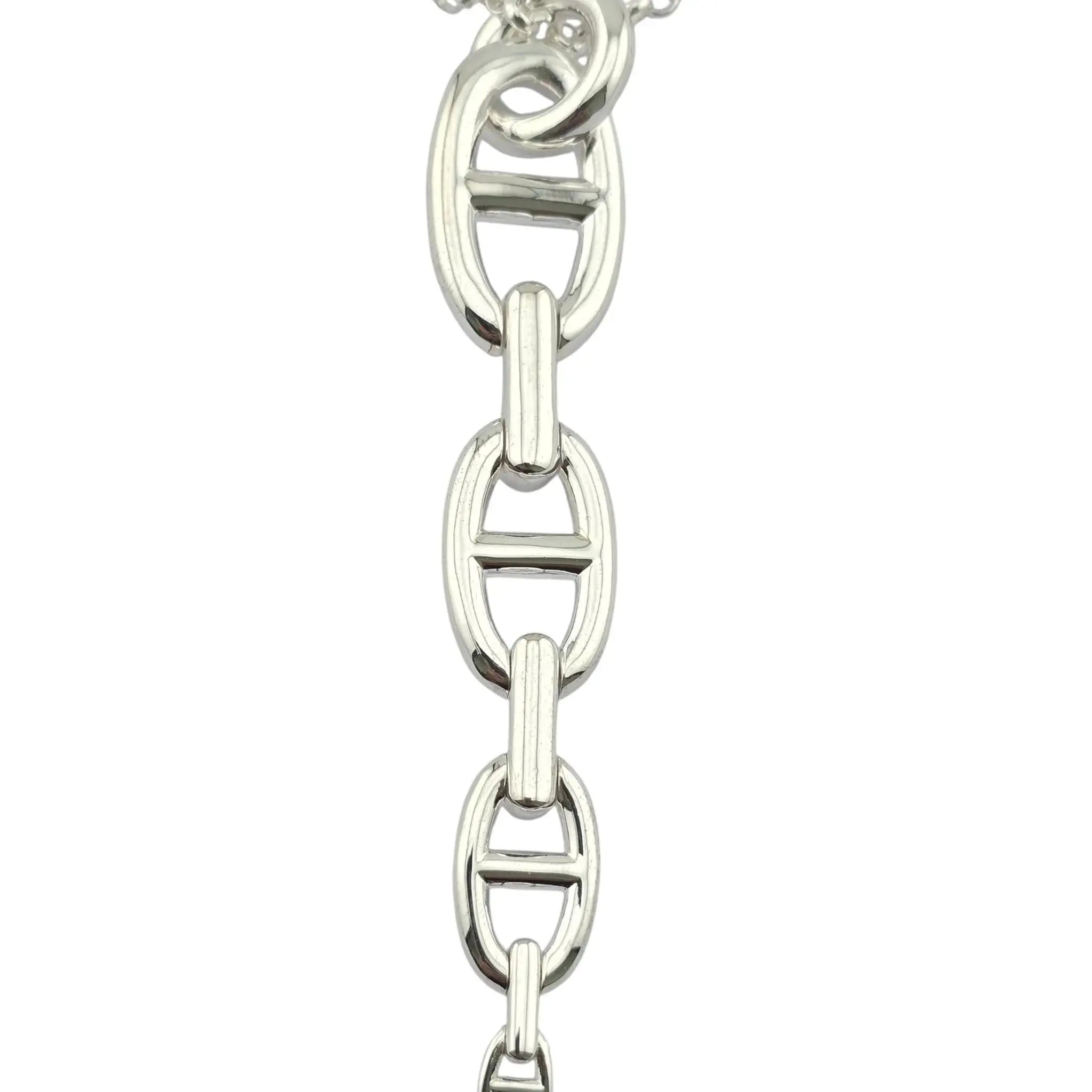 Hermes Chaine d'Ancre Enchainee Pendant Necklace, Very Large Model HERMES