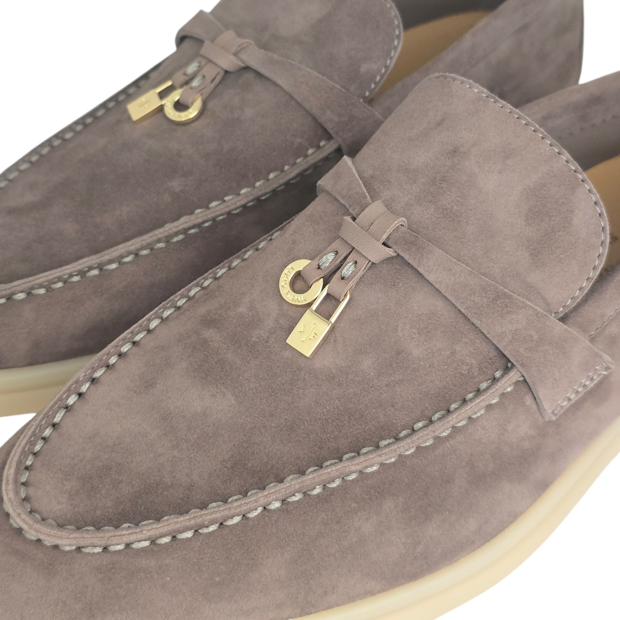 Loro Piana Summer Charms Walk Loafer Rain Drops 