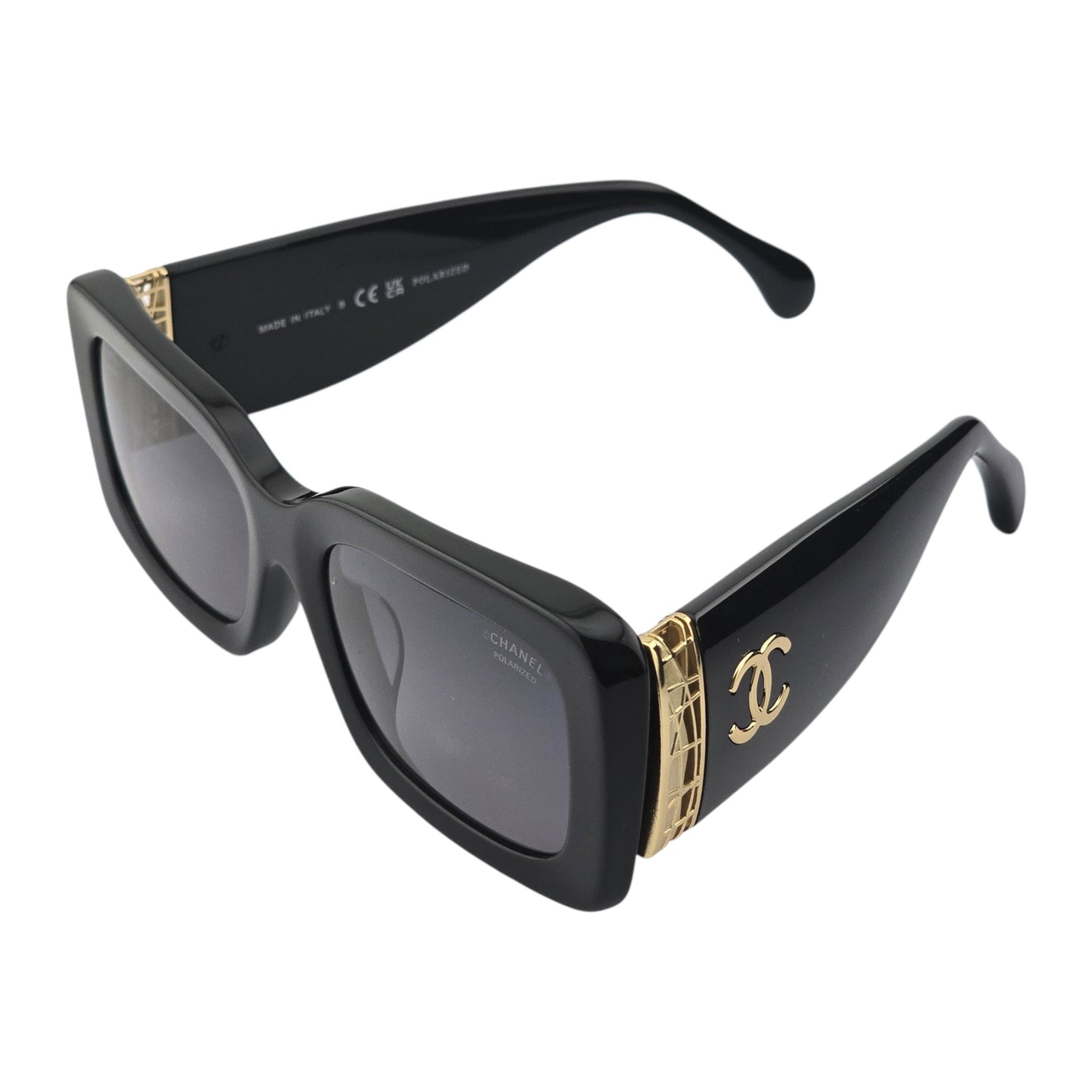 Chanel Acetate Rectangle Sunglasses 5534