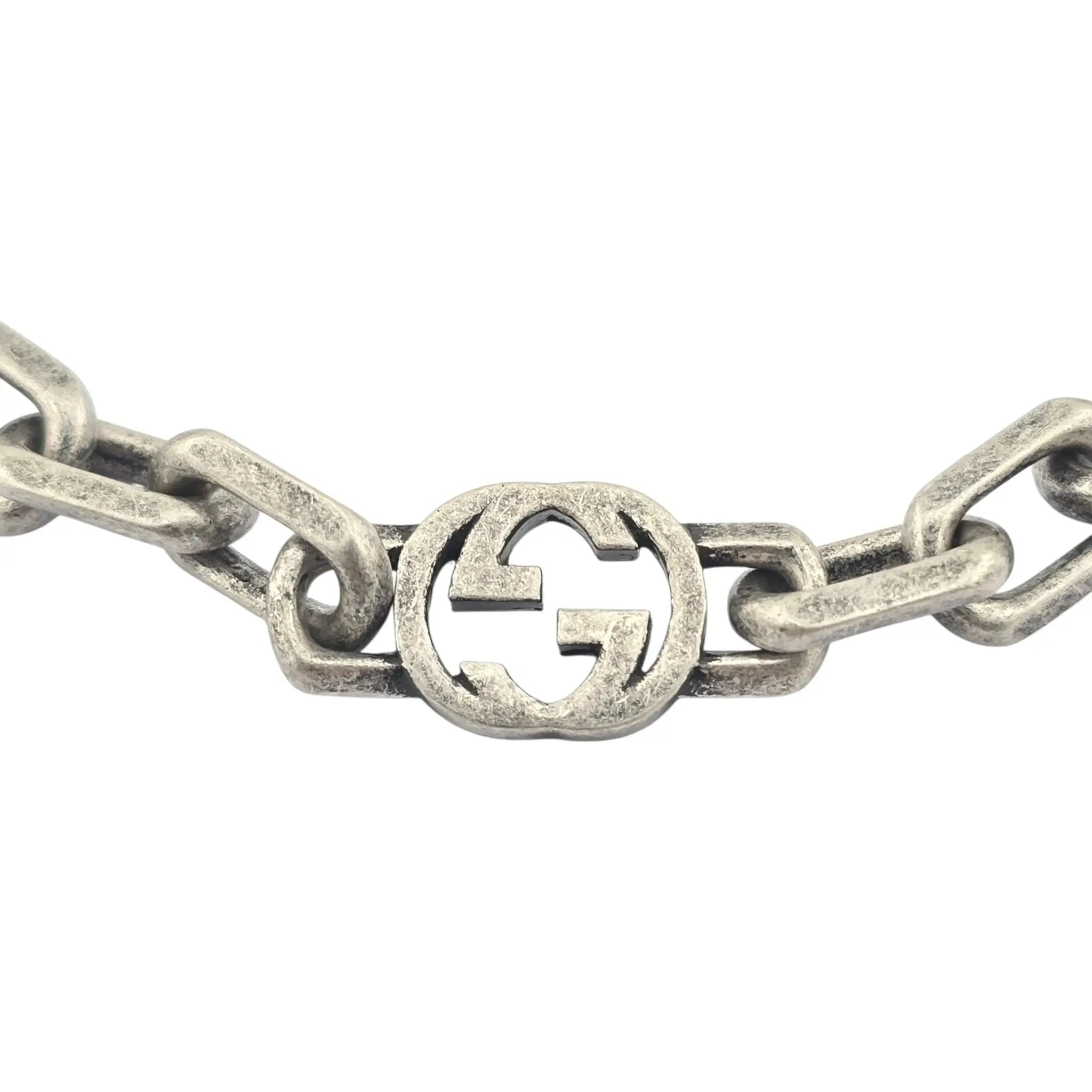 GUCCI GG 925 Sterling Silver Bracelet GUCCI