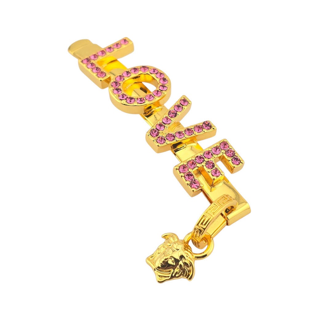 Versace Love Medusa Gold Hair Pin