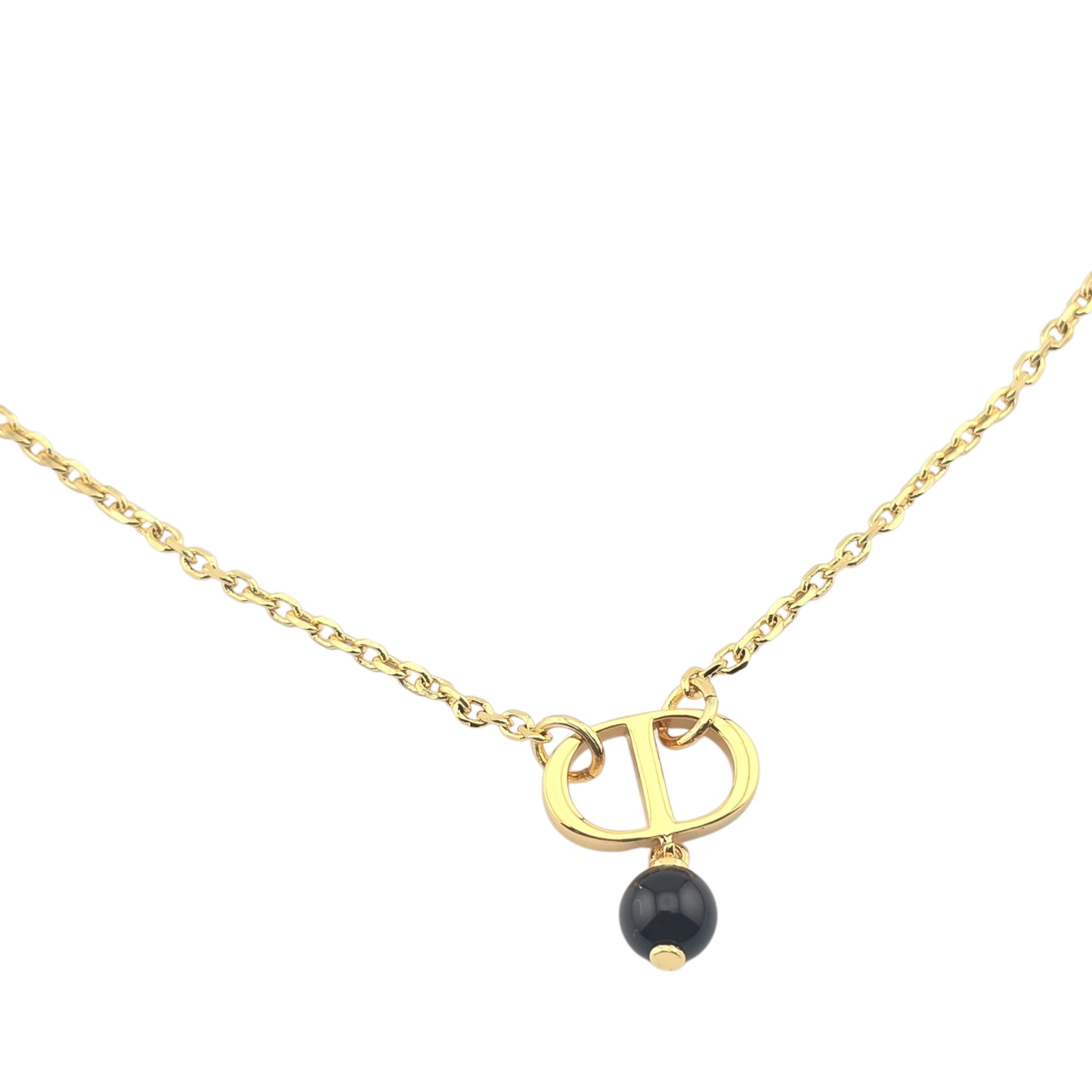 Christian Dior Petit CD Necklace