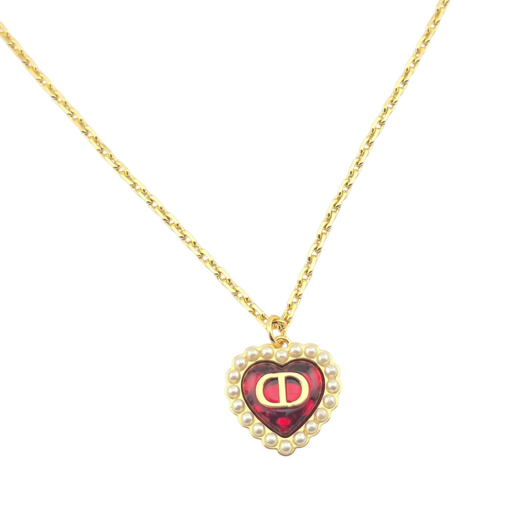 Christian Dior Petit CD Baroque Necklace