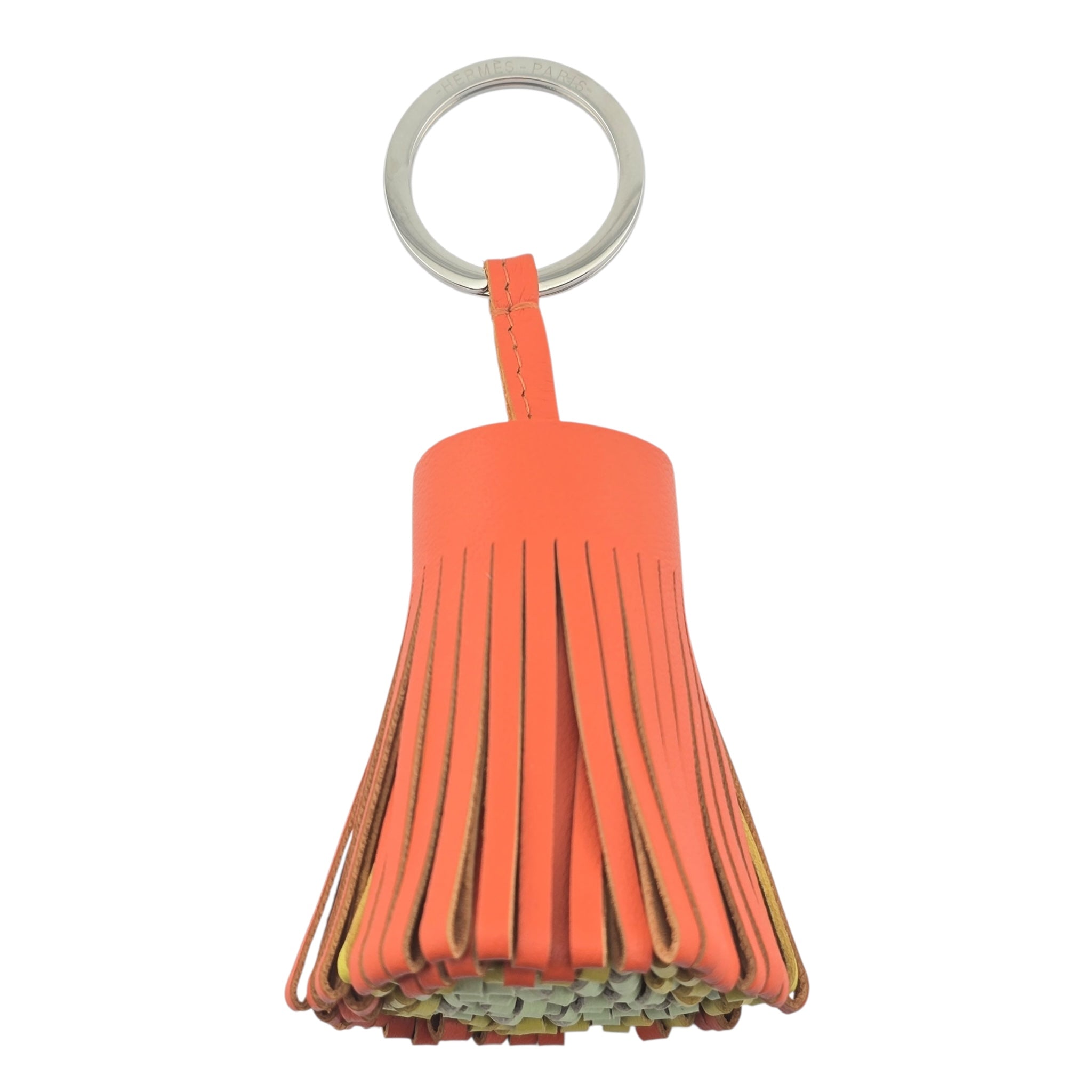 Hermes Carmen Key Ring Orange