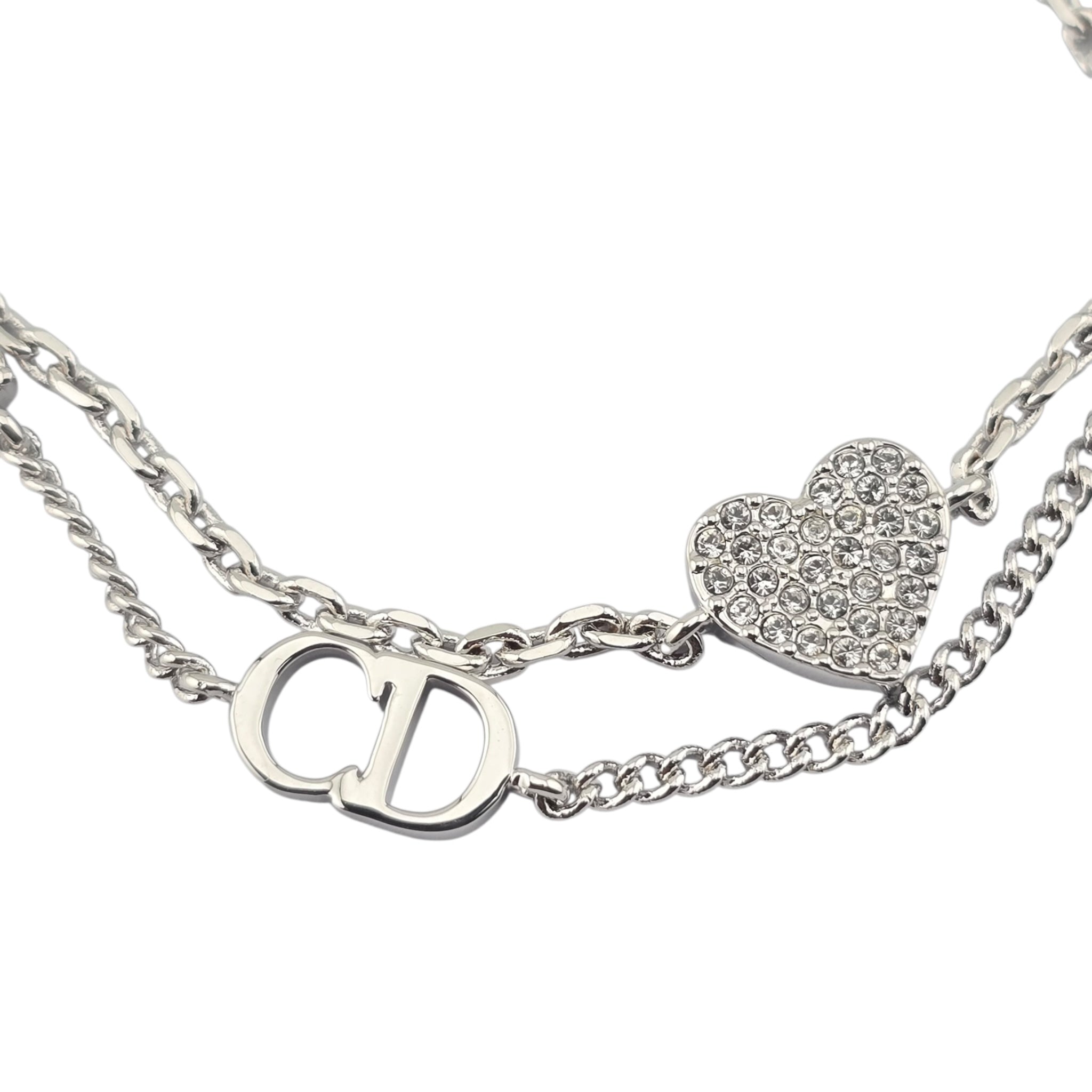 Christian Dior CD Silver Clair D Lune Bracelet