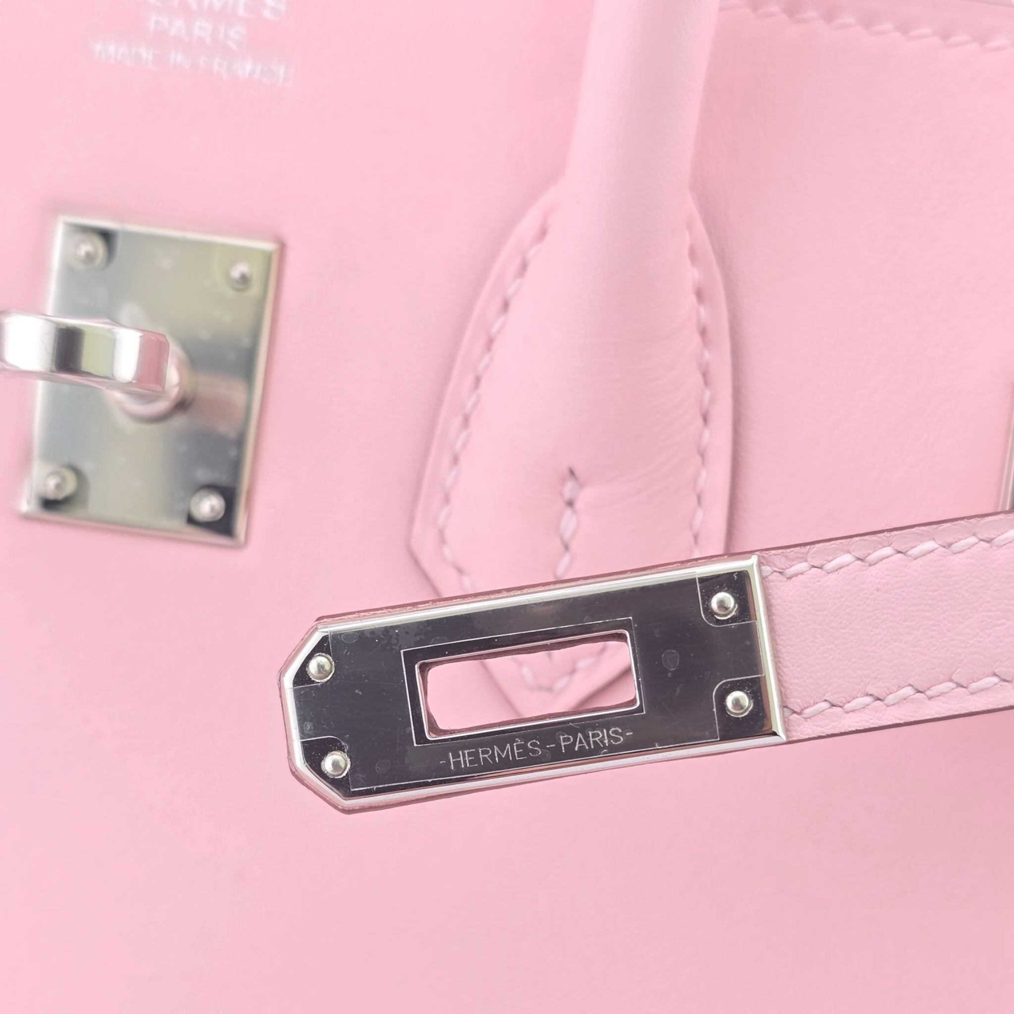 Hermes Birkin 25 Rose Sakura Swift PHW #K 2025 Bag