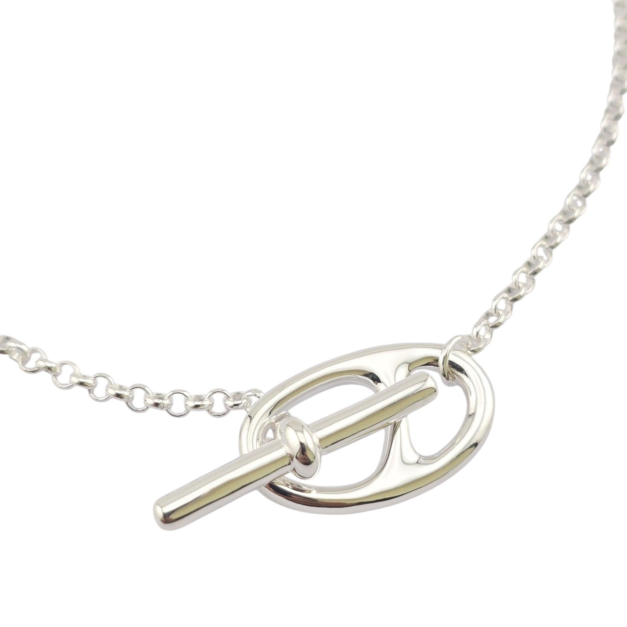 Hermes Chaine d'ancre Punk Sterling Silver