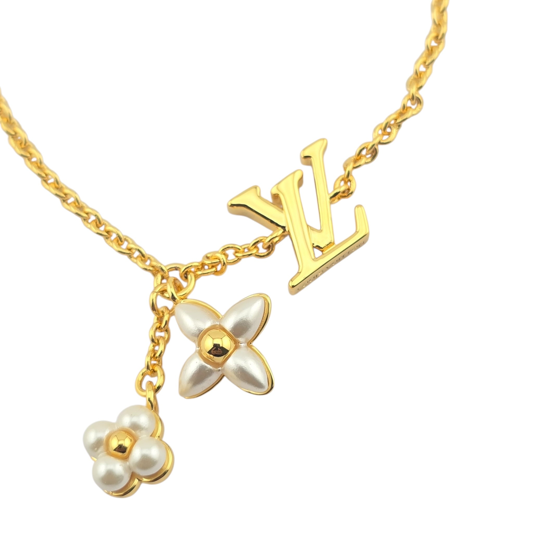 Louis Vuitton LV Floragram Gold Bracelet LOUIS VUITTON