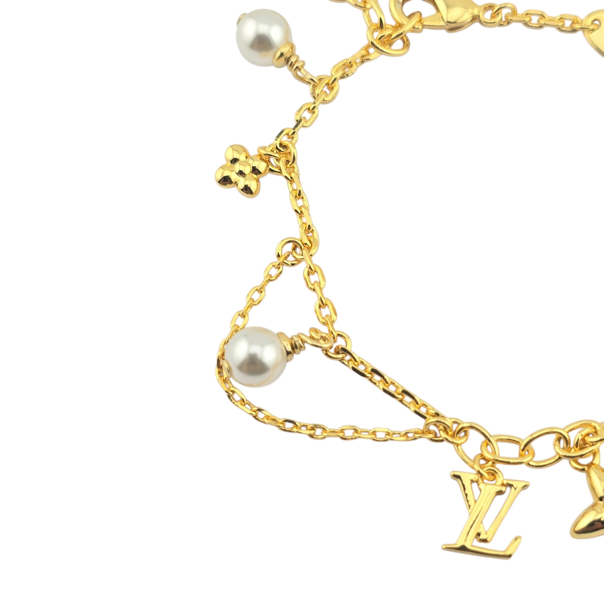 Louis Vuitton LV Metal Monogram Blooming Supple Bracelet LOUIS VUITTON