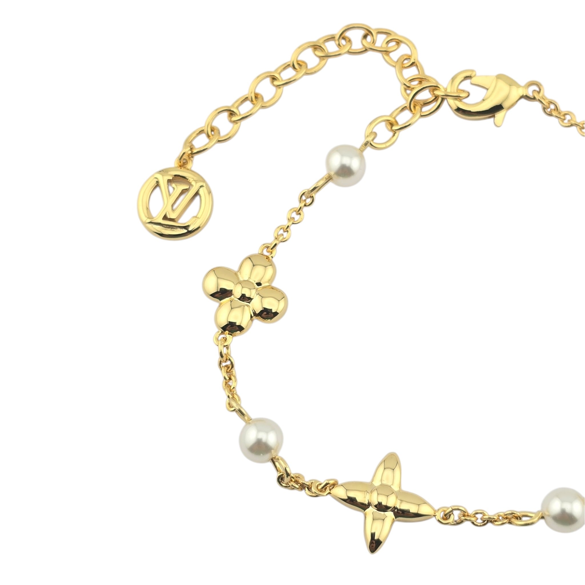 Louis Vuitton LV Louisa Gold Bracelet LOUIS VUITTON