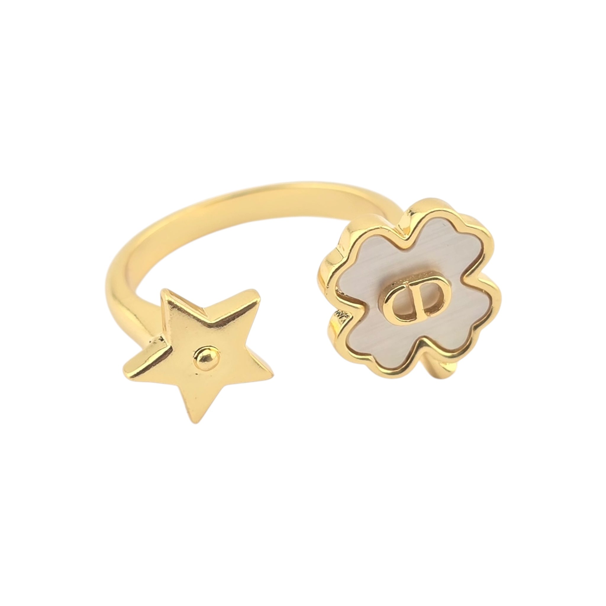 Christian Dior CD Destiny Gold Ring DIOR