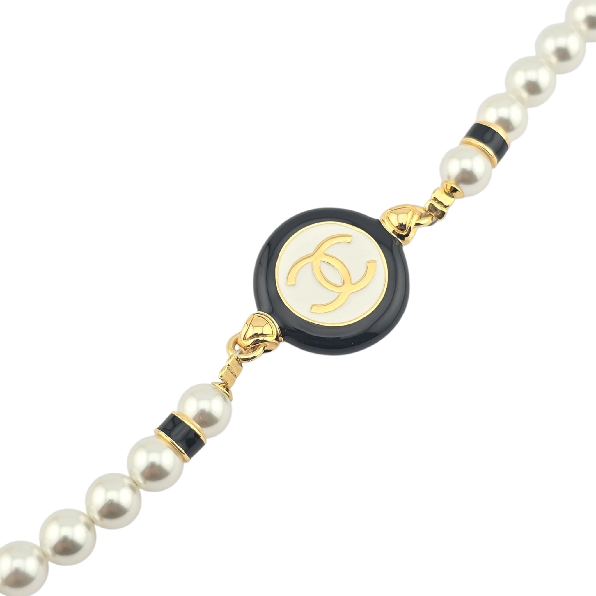 Chanel CC Faux Pearl Bracelet 2024 CHANEL