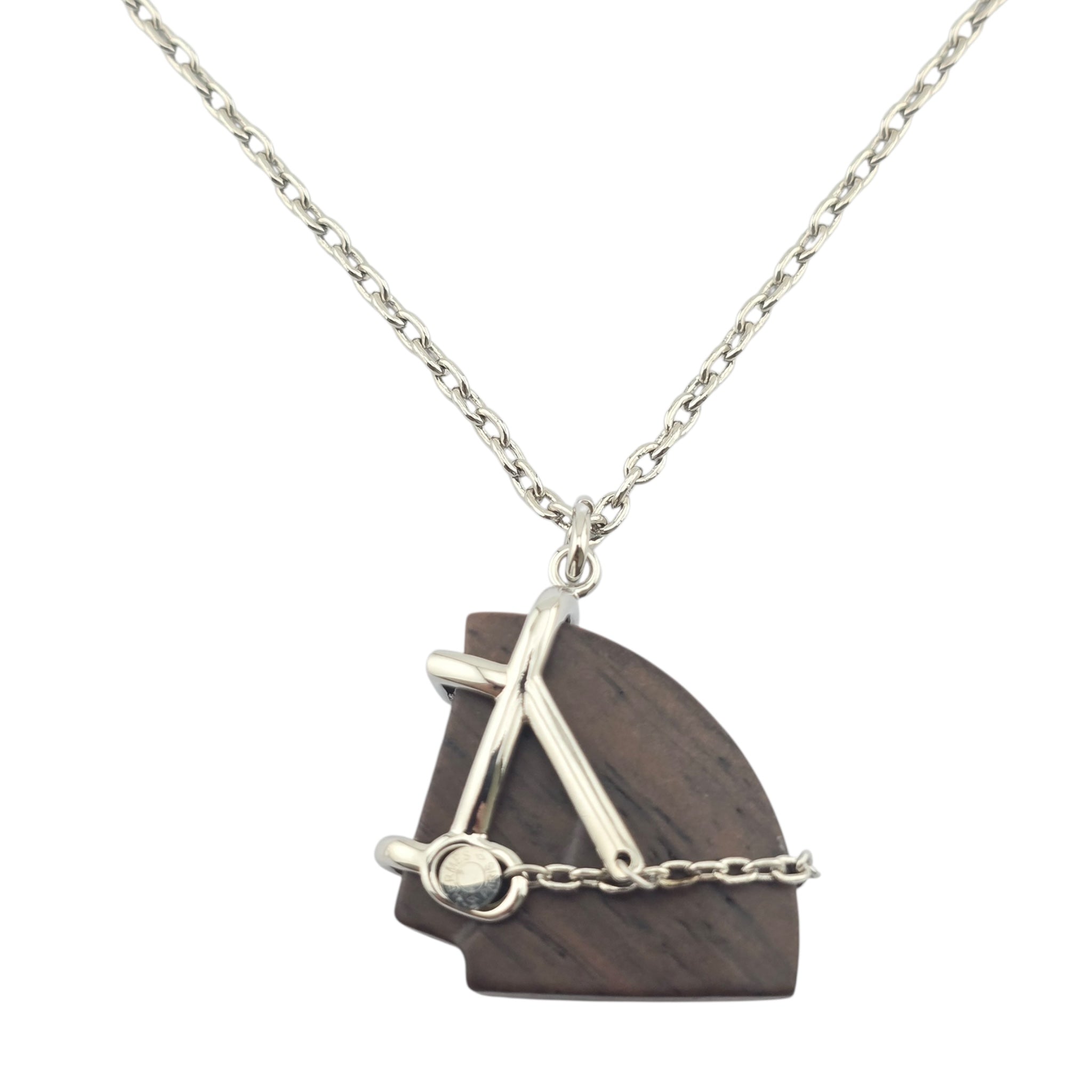 Hermes Cheval Vulcanium Necklace HERMES