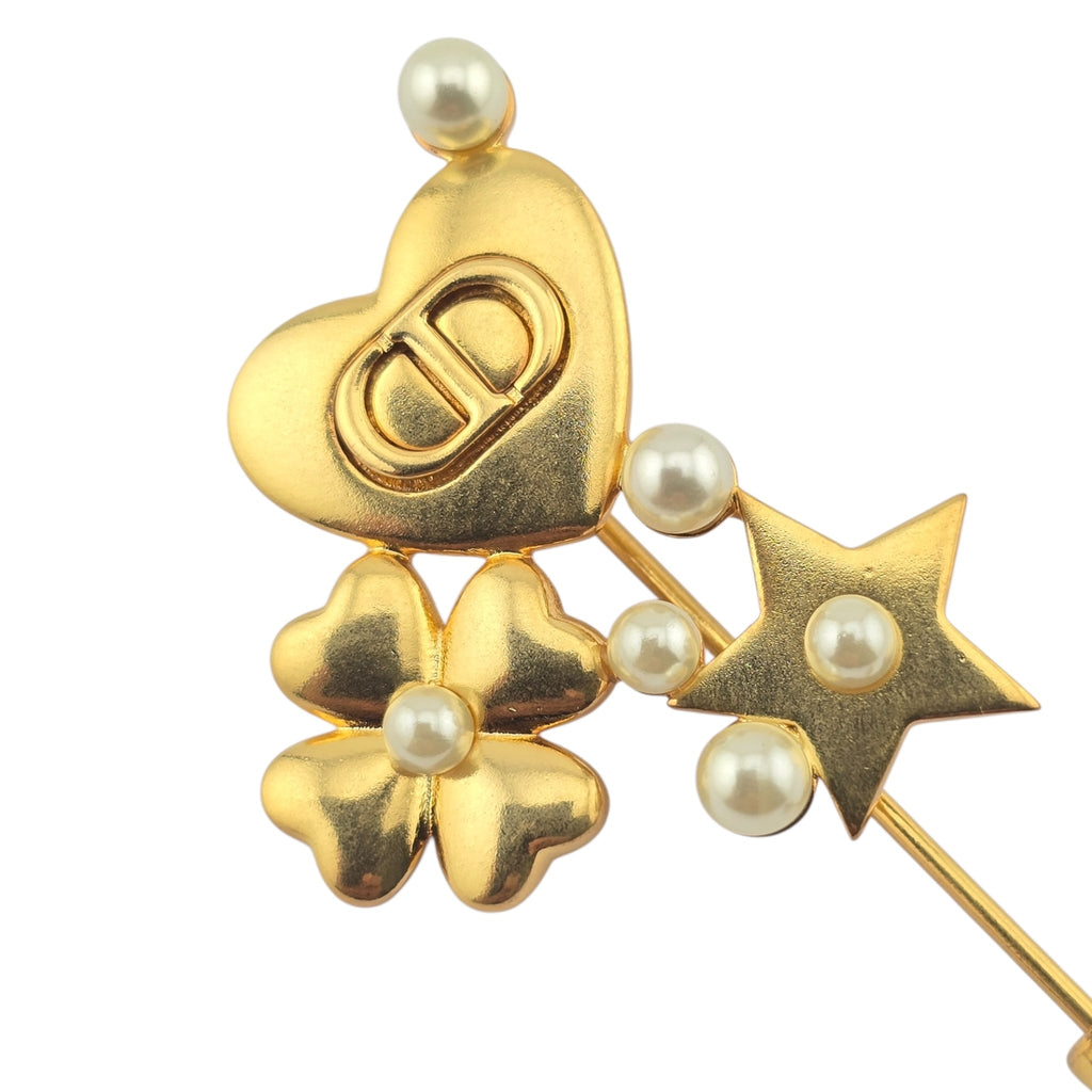 Christian Dior Lucky Dior Brooch DIOR