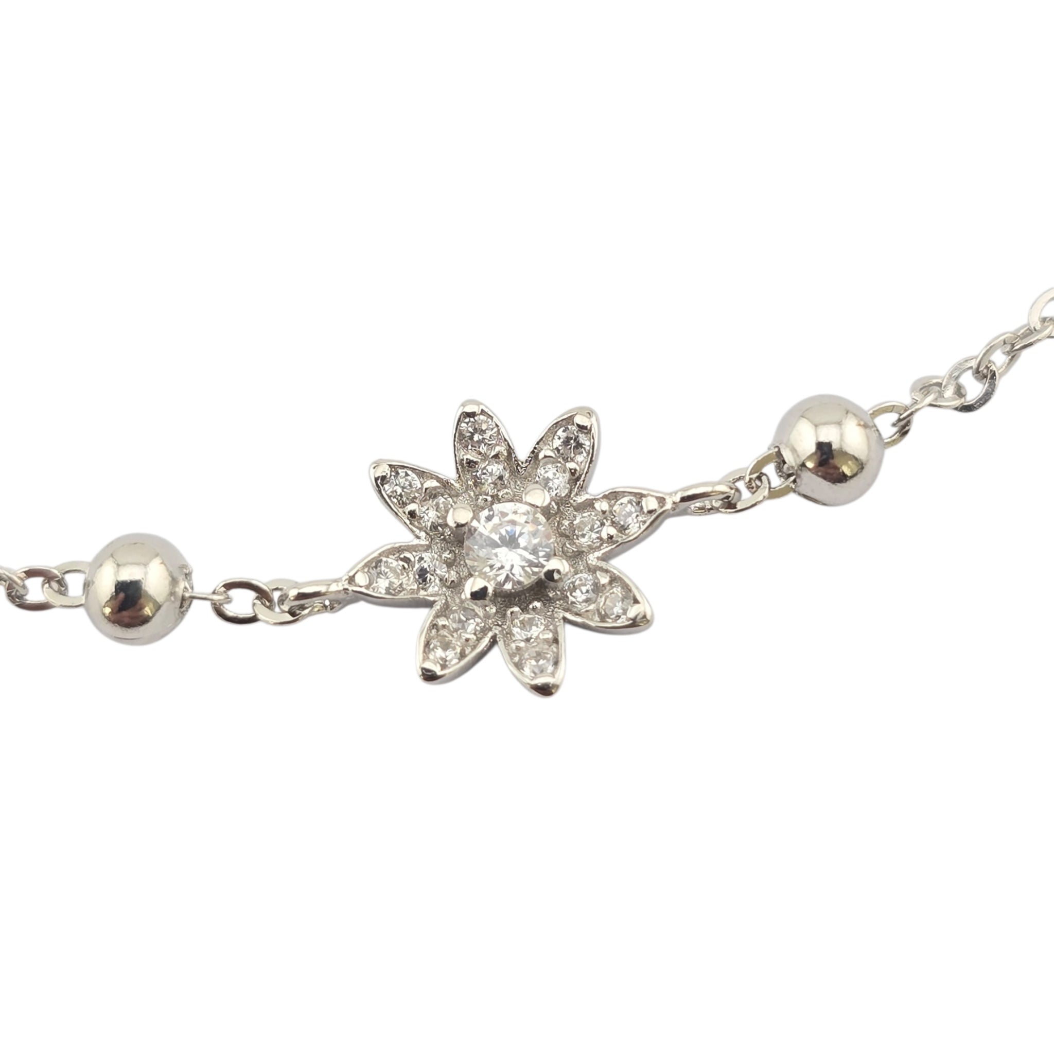 GUCCI Flora Sterling Silver Bracelet GUCCI