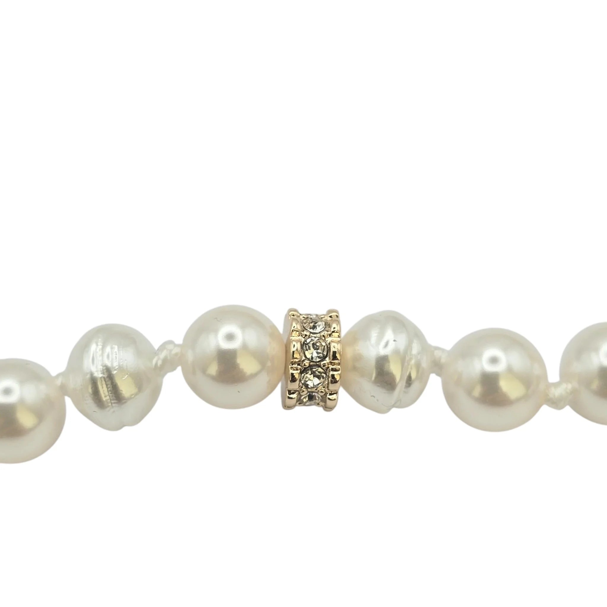 Chanel CC Heart Faux Pearl Choker Necklace 2024 CHANEL