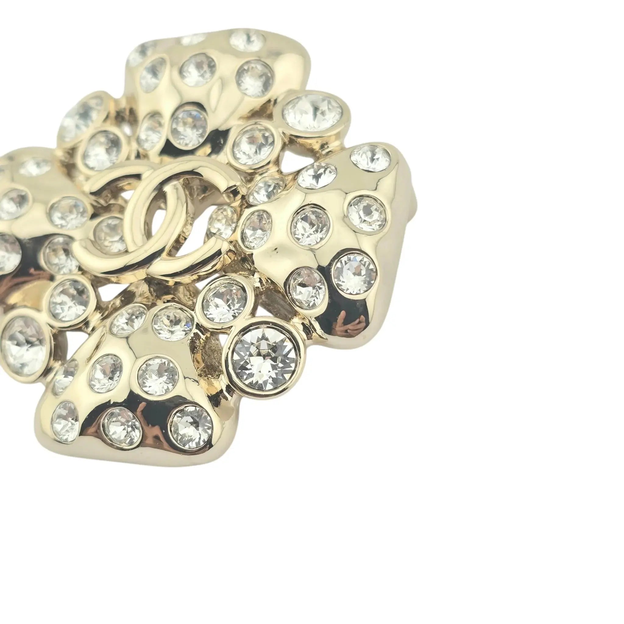 Chanel CC Crystal Brooch 2024 CHANEL