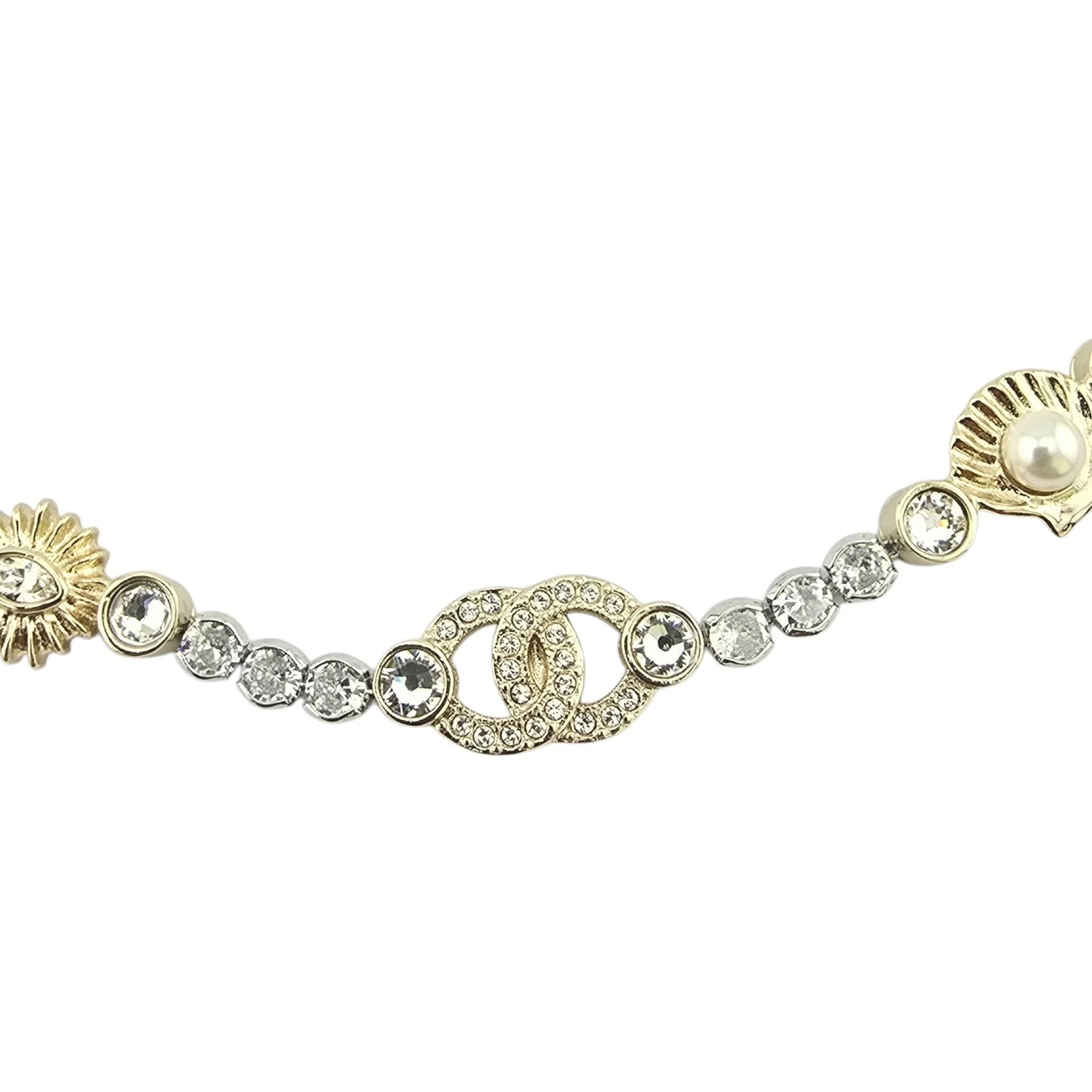 Chanel CC Crystal Charms Choker 2025 CHANEL