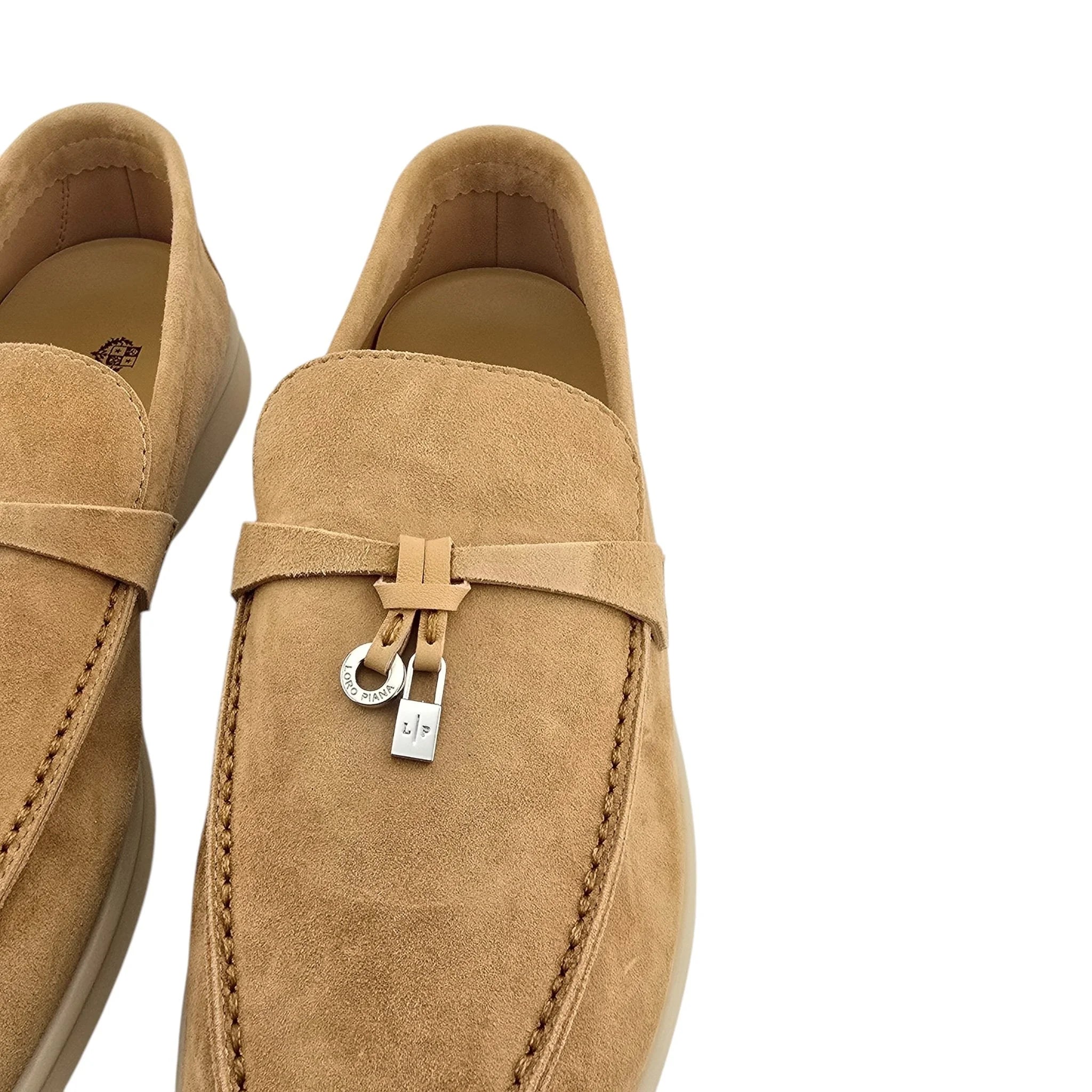 Loro Piana Summer Charms Walk Loafer - Brown - 40 LORO PIANA