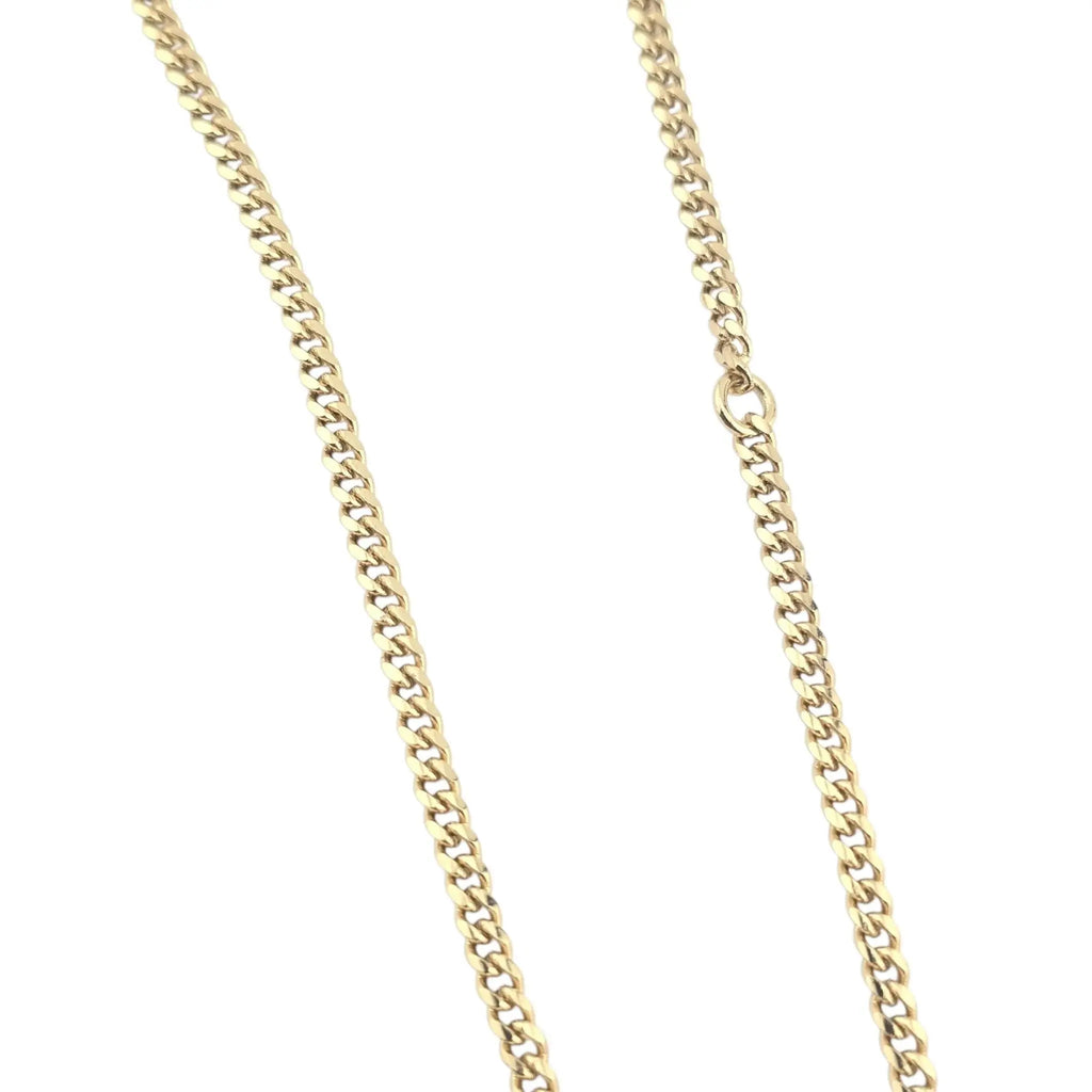 Chanel Floral Faux Pearl CC Pendant Necklace A22 CHANEL