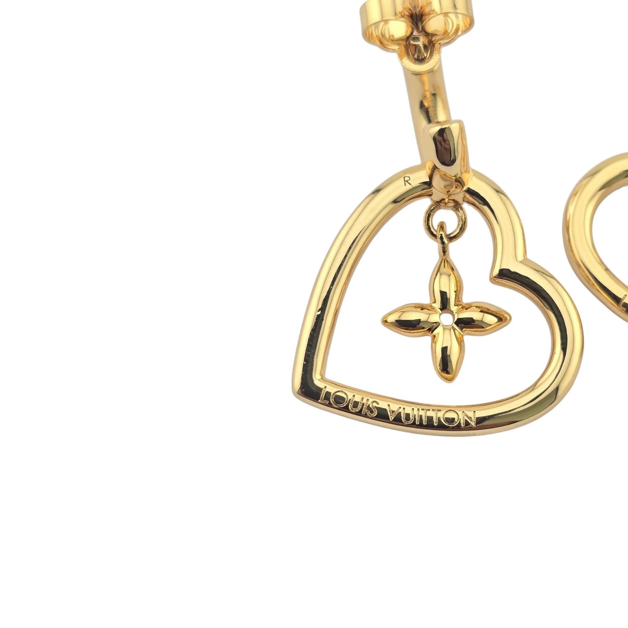 Louis Vuitton My LV Heart Earrings LOUIS VUITTON