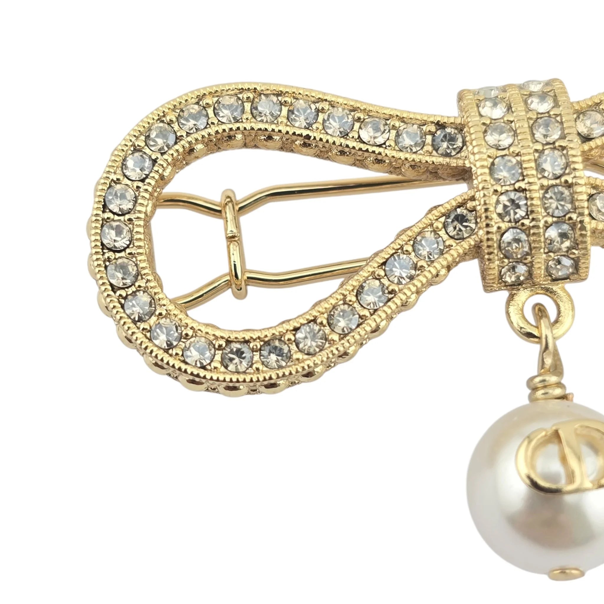 Christian Dior Le Nœud de Dior Bow Hair Barrette Clip DIOR