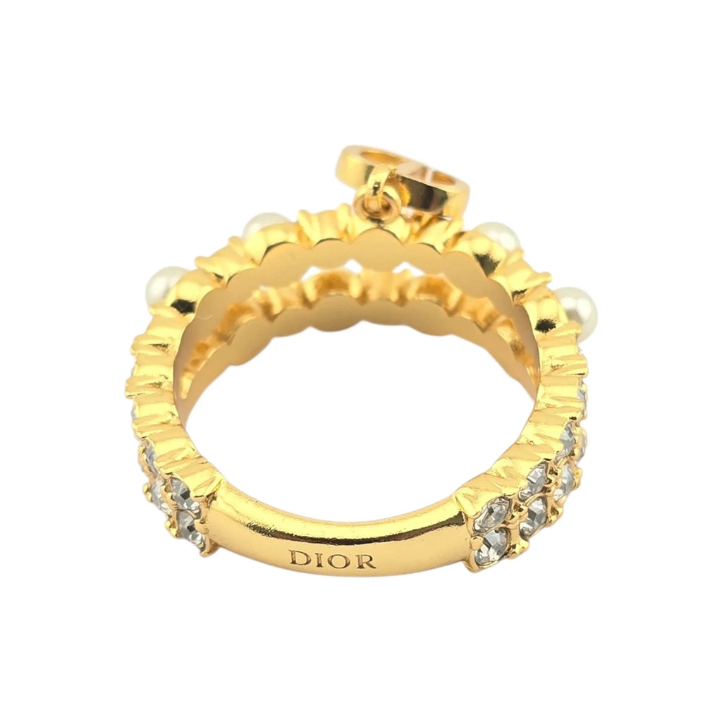 Christian Dior Petit CD Treasure Ring DIOR