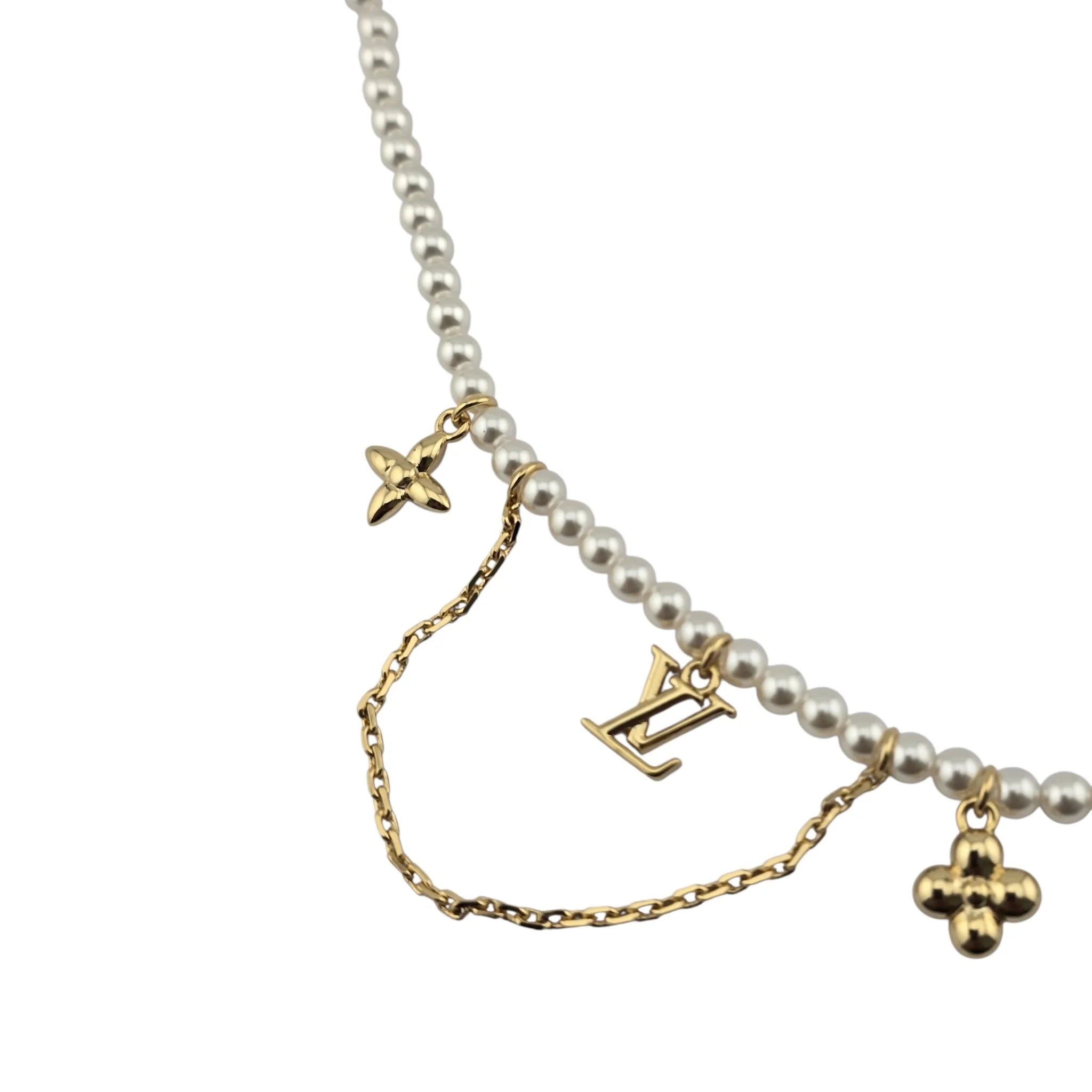 Louis Vuitton LV Blooming Pearls Necklace LOUIS VUITTON