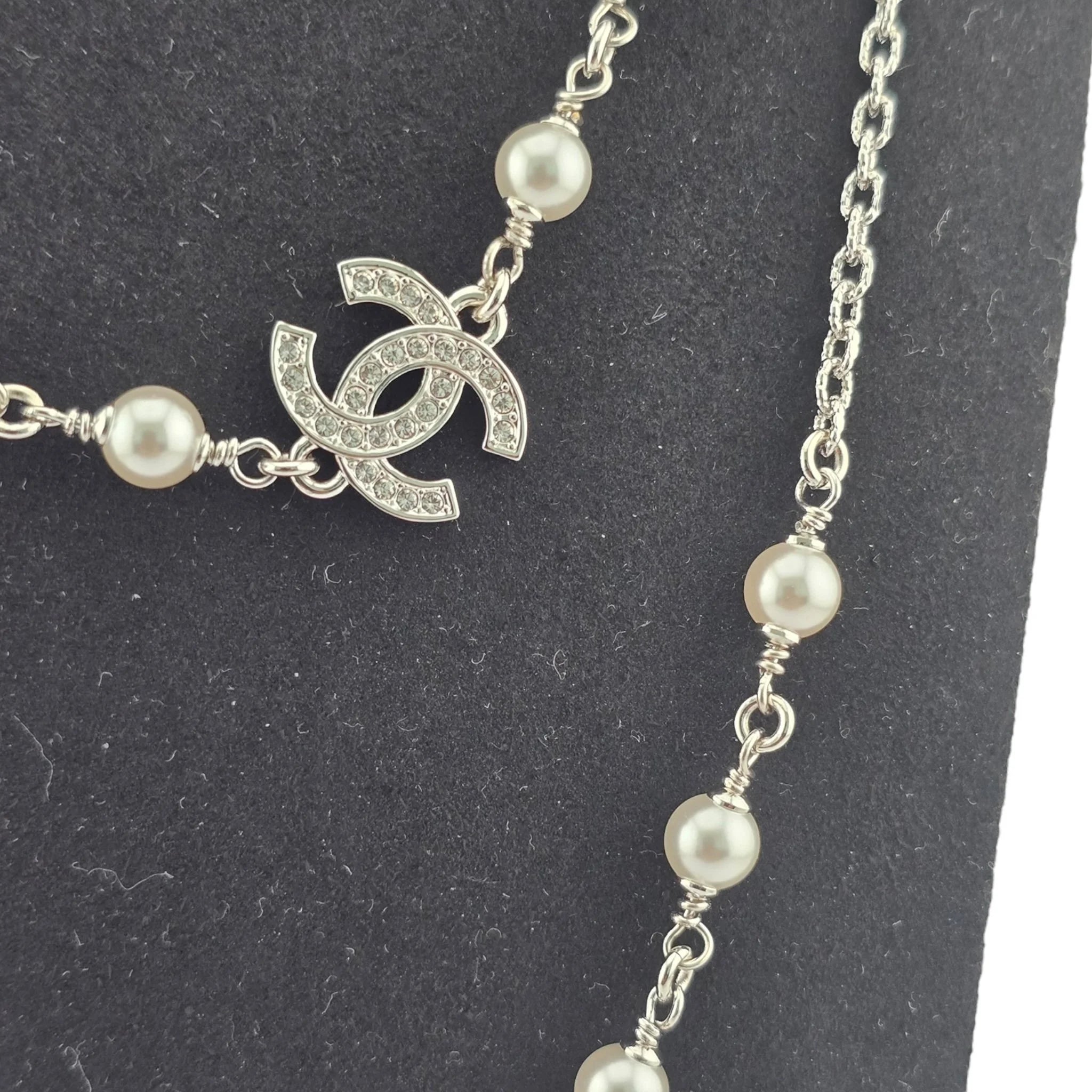 Chanel CC Silver Bird Long Necklace SS25 CHANEL