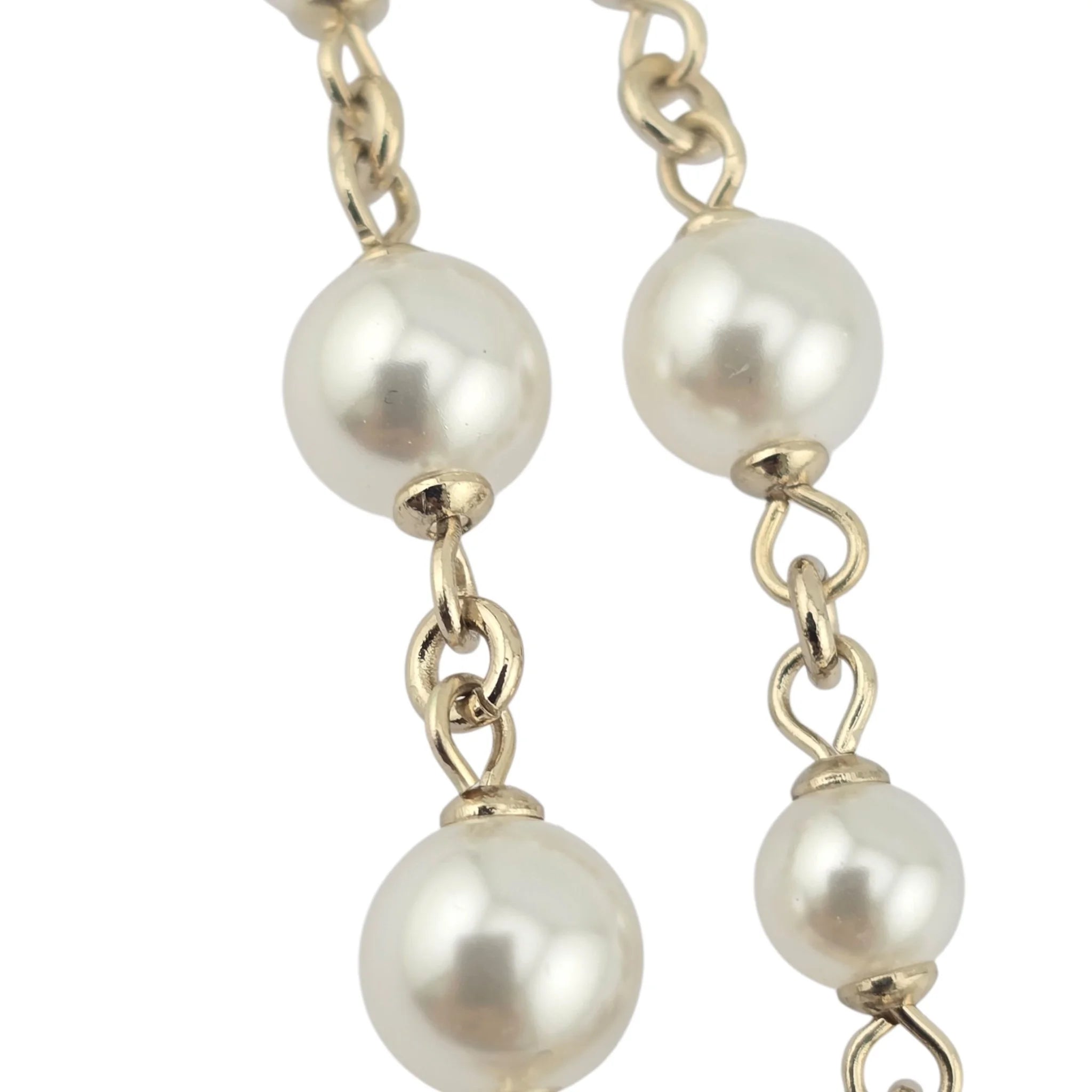 Chanel CC Multicoloured Faux Pearl Necklace 2025 CHANEL