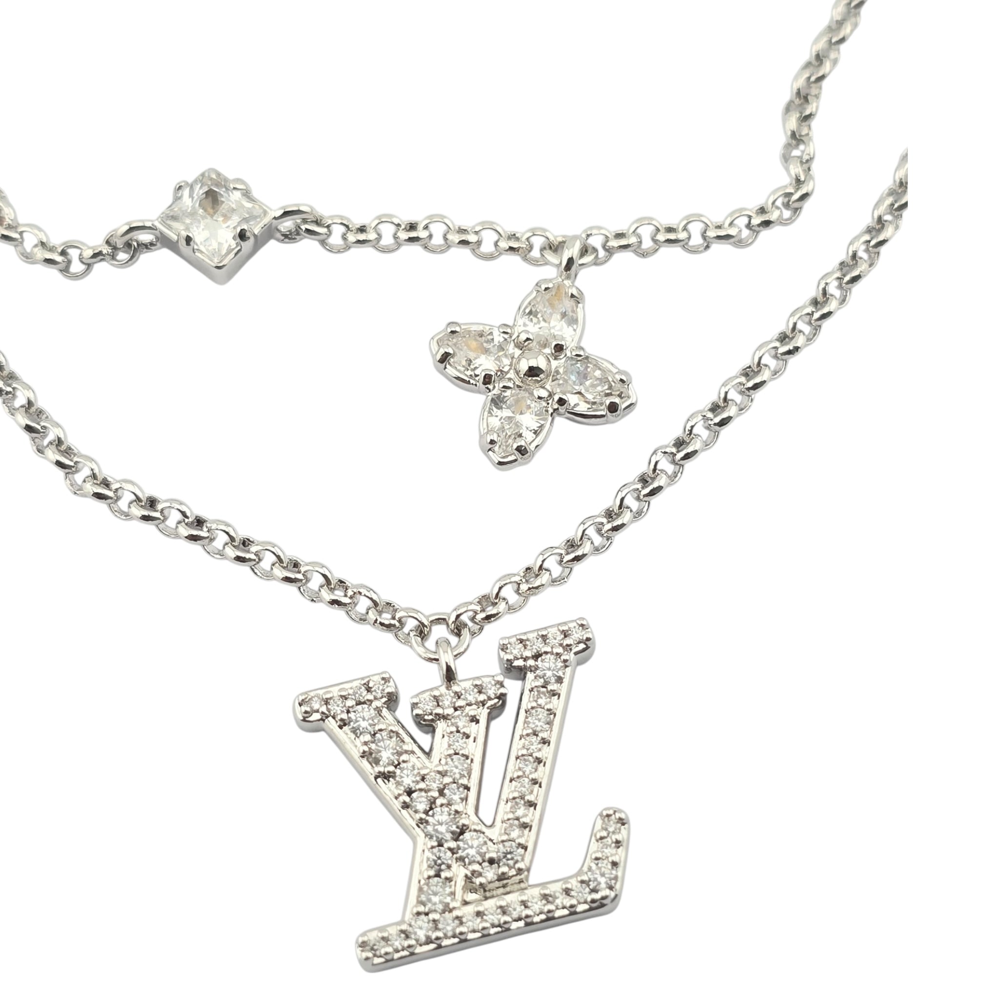 Louis Vuitton Lady LV Silver Bracelet LOUIS VUITTON